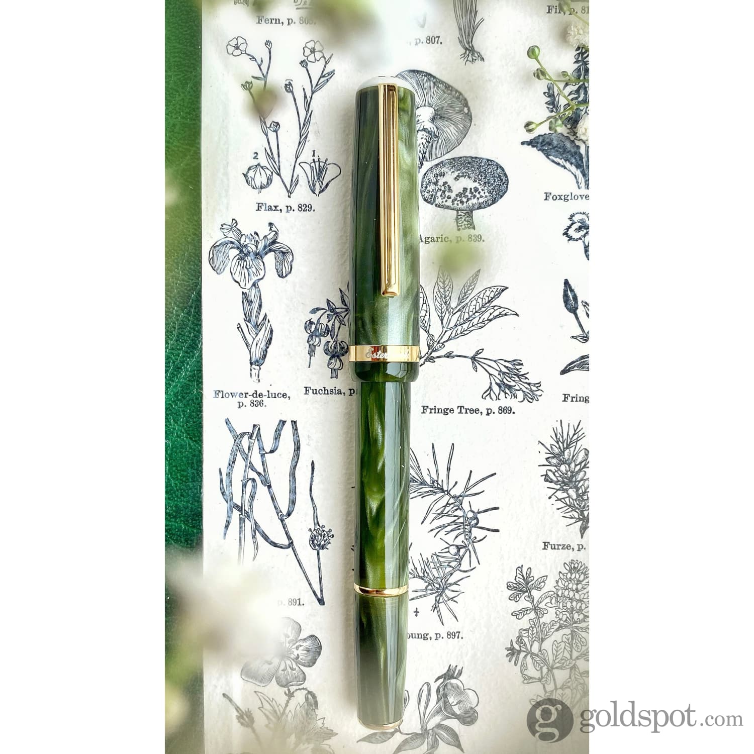 Esterbrook JR Pocket Fountain Pen in Palm Green - Image 11