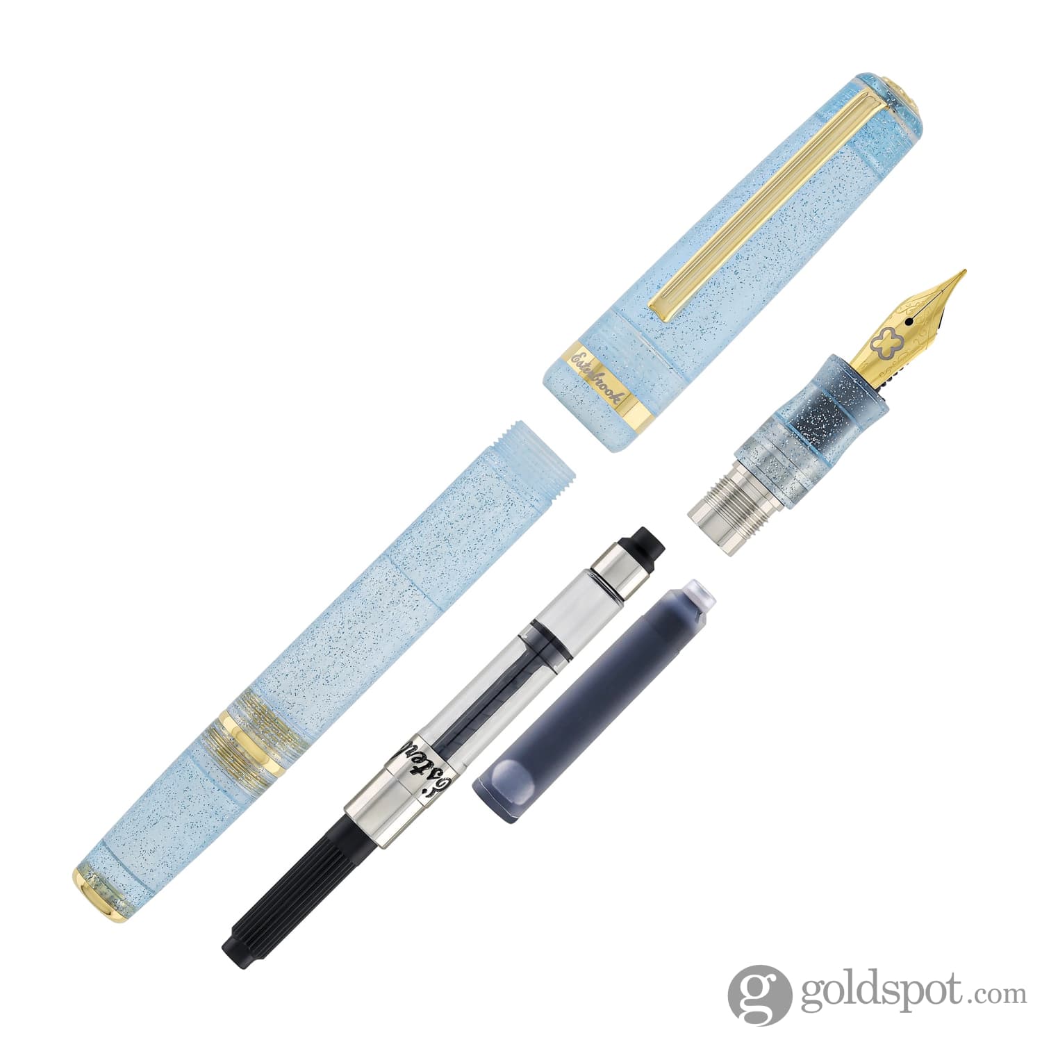 Esterbrook JR Pocket Fountain Pen in Twinkle with Gold Trim - Image 7