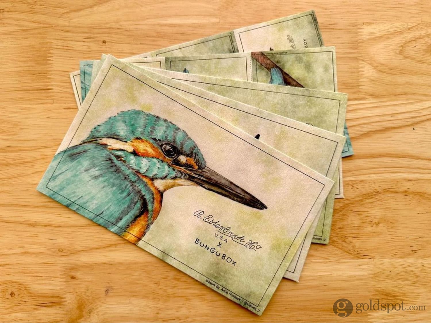 Esterbrook x Bungubox Kingfisher Blotter Paper - Image 2