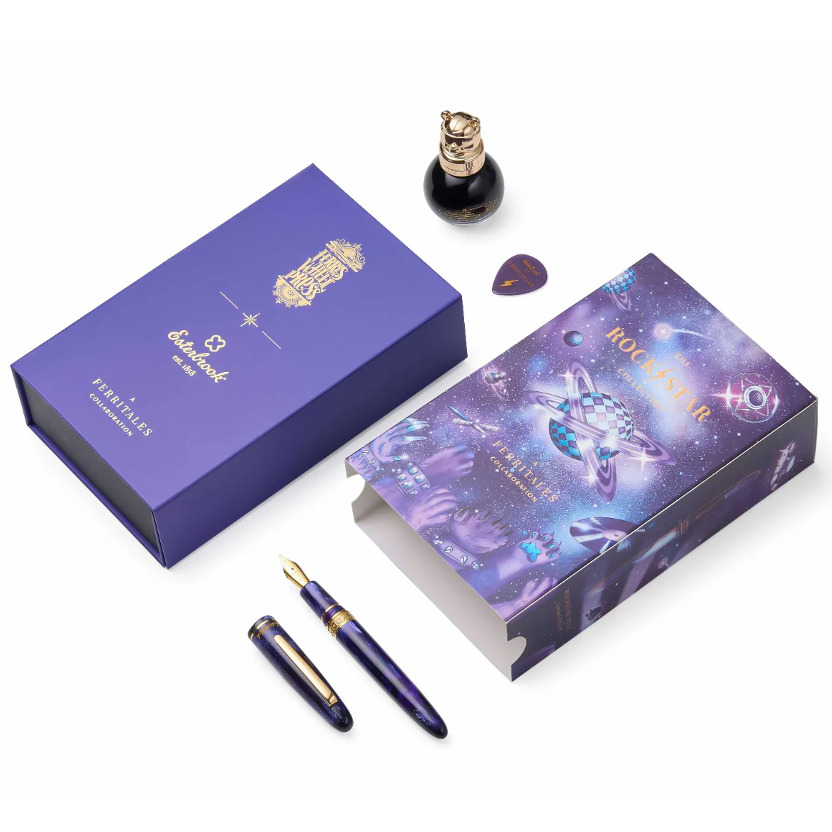 Esterbrook x Ferris Wheel Press Rockstar Estie Fountain Pen Set - Image 2