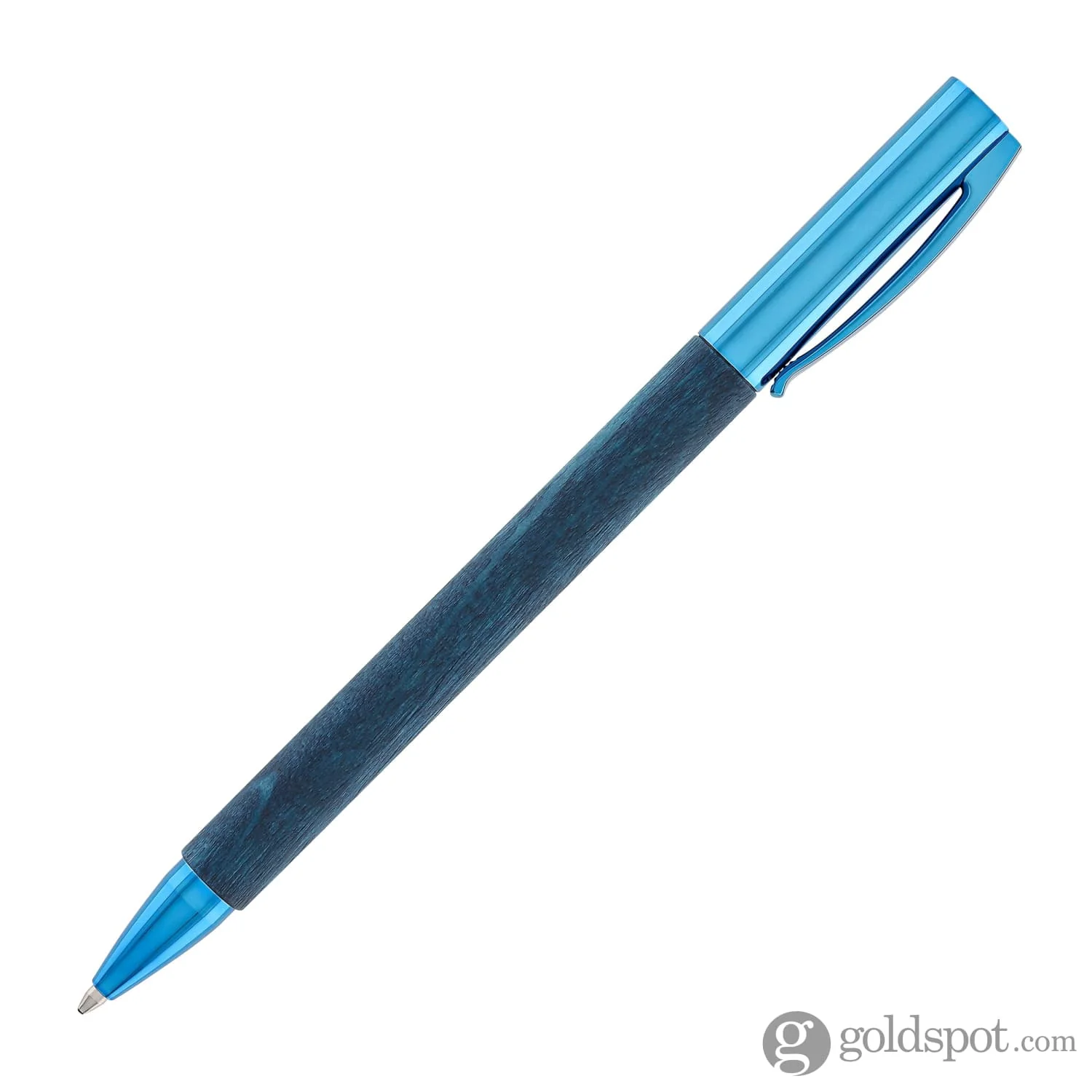 Faber-Castell Ambition Ballpoint Pen in Blue Wood - Limited Edition - Image 4