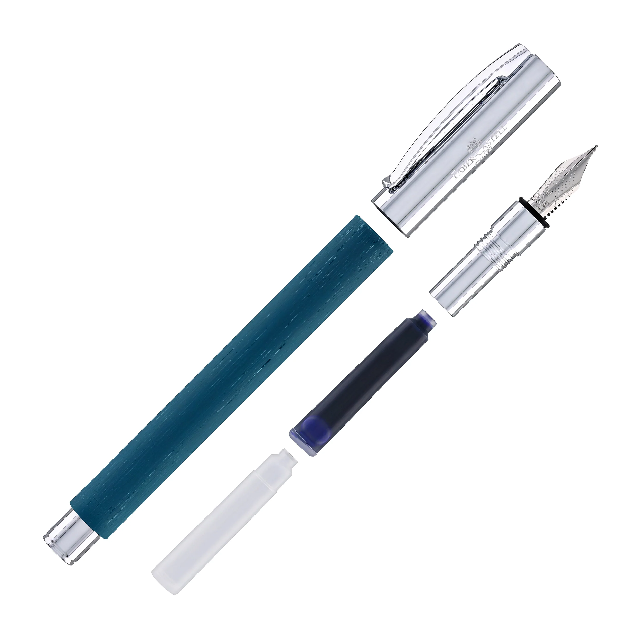 Faber-Castell Ambition Fountain Pen in Soft Teal - Image 8