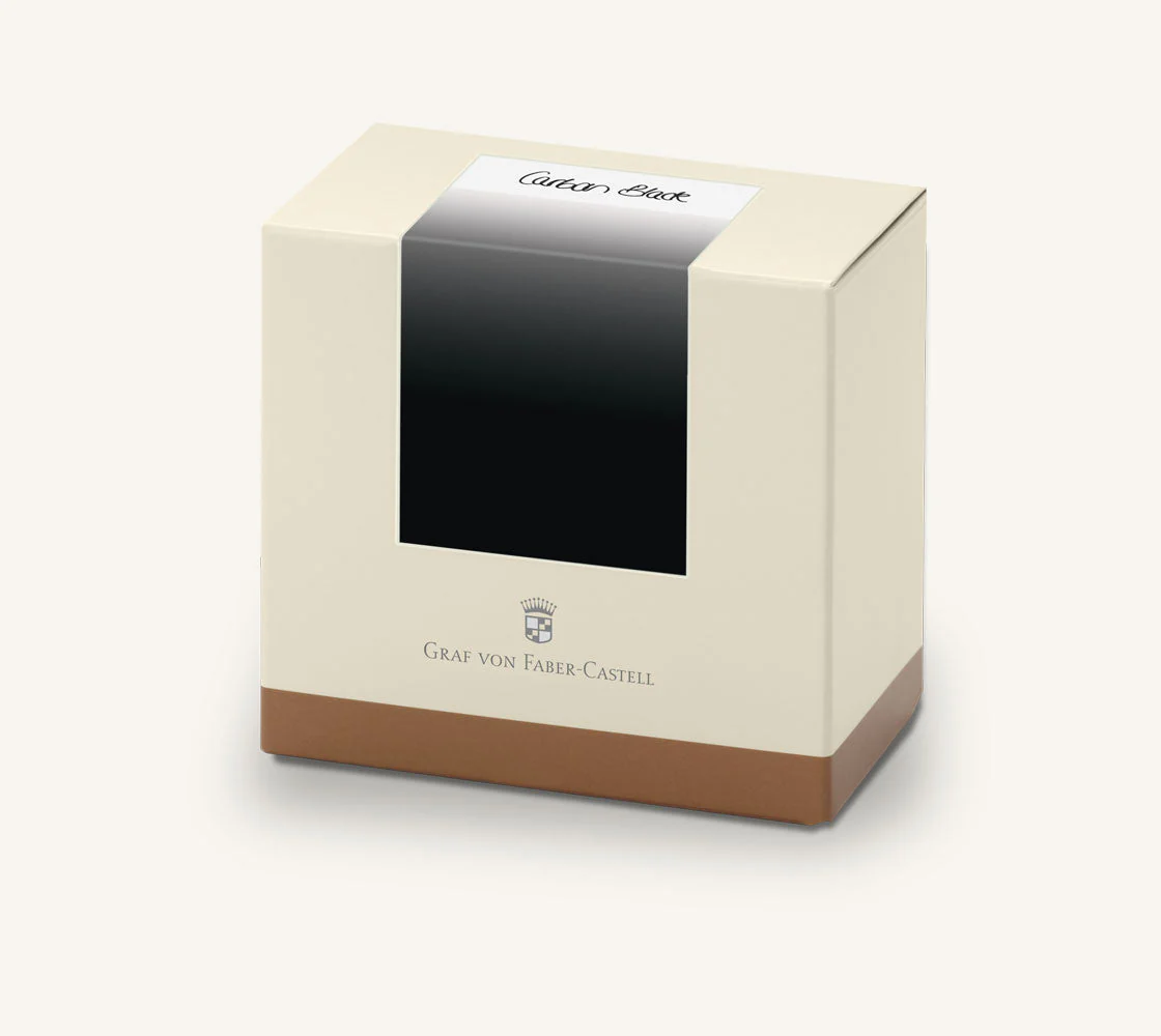 Graf von Faber-Castell Bottled Ink in Carbon Black - 75 mL - Image 3