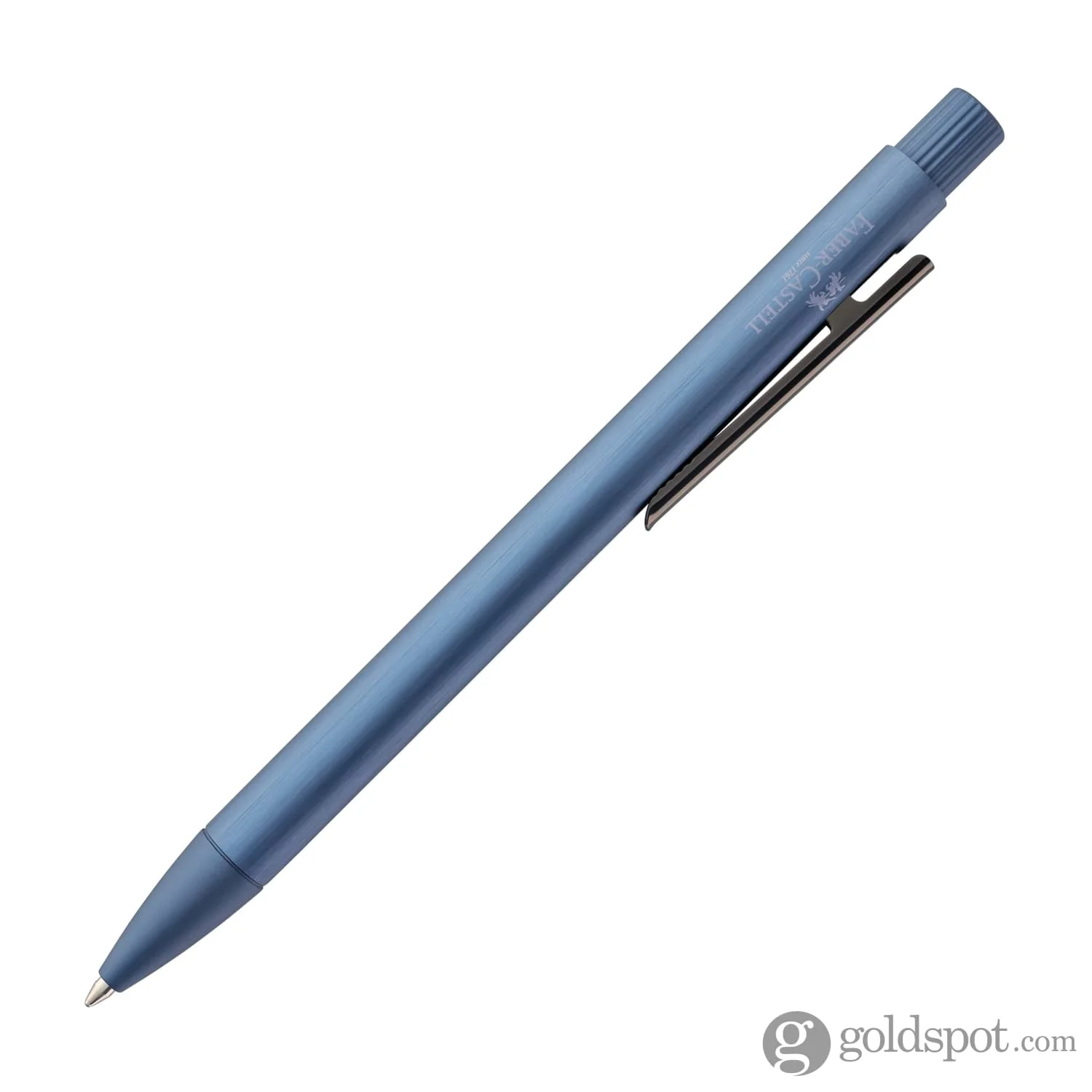 Faber-Castell Design Neo Slim Aluminum Ballpoint Pen in Dark Blue - Image 6