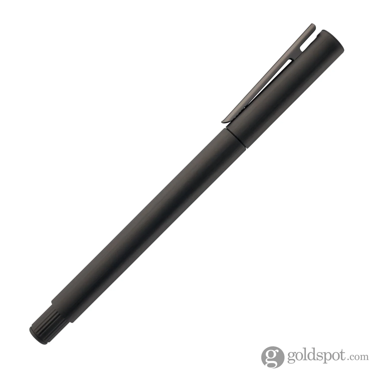 Faber-Castell Design Neo Slim Aluminum Fountain Pen in Gunmetal - Image 6