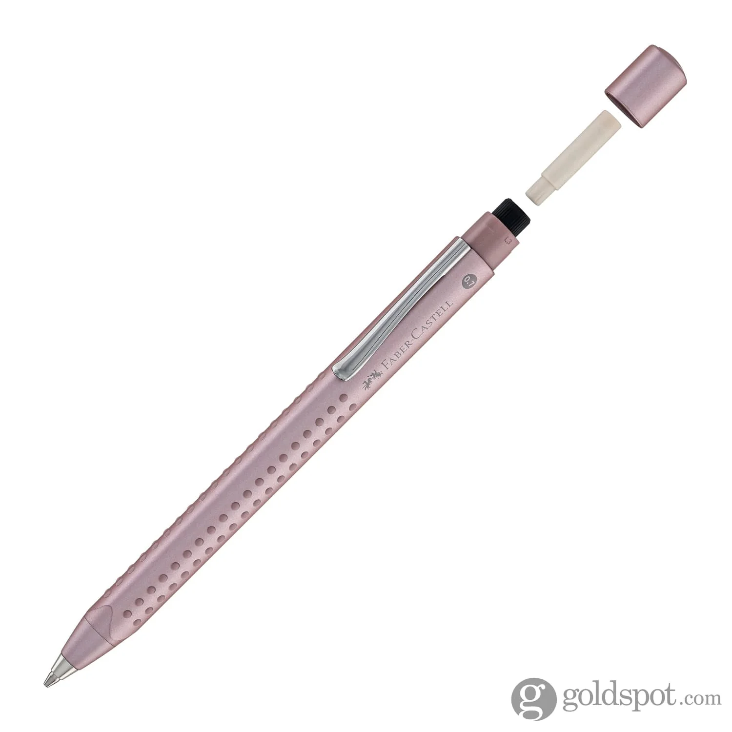 Faber-Castell Grip 2011 Mechanical Pencil in Pale Rose - 0.7mm - Image 5
