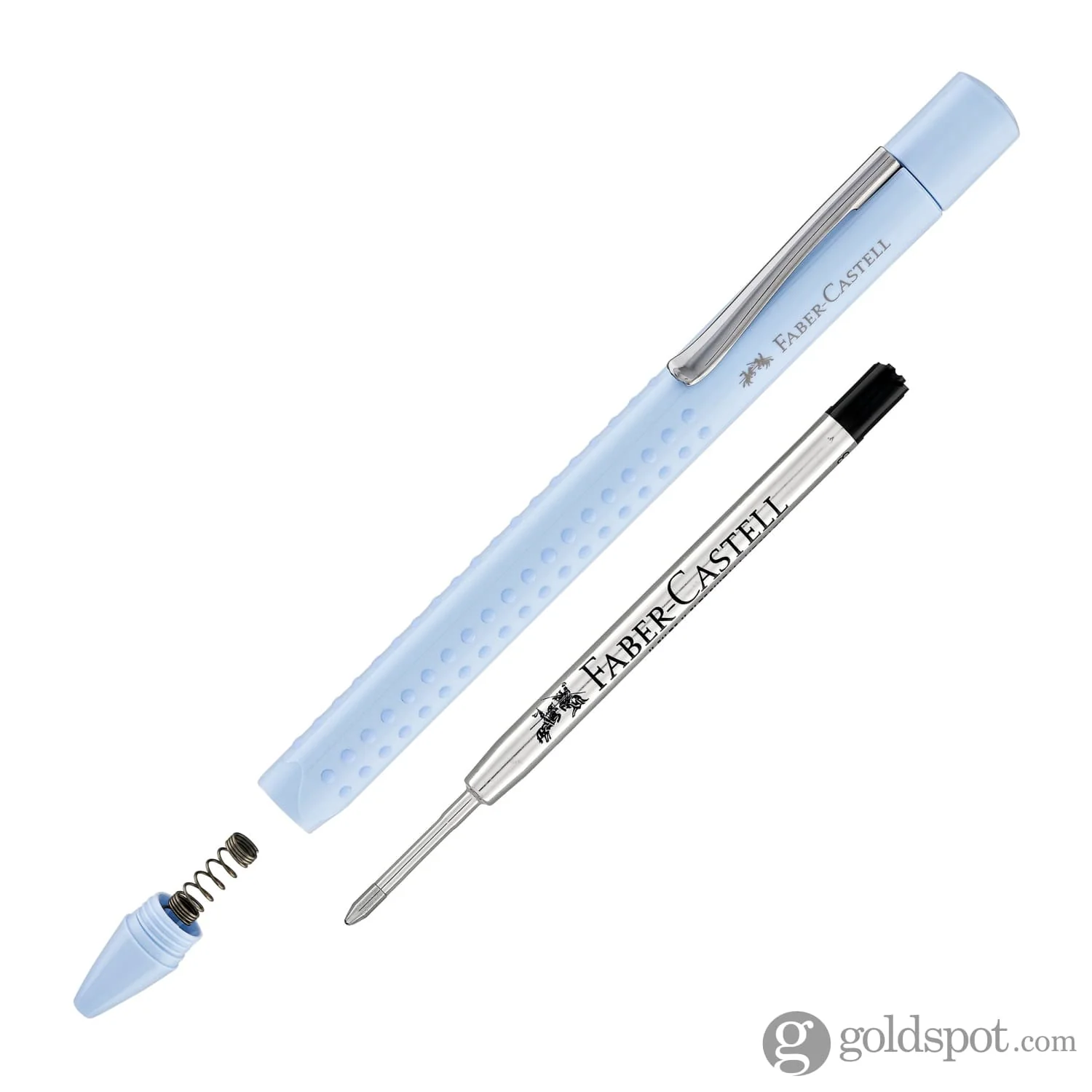 Faber-Castell Grip Ballpoint Pen in Sky Blue - Image 5