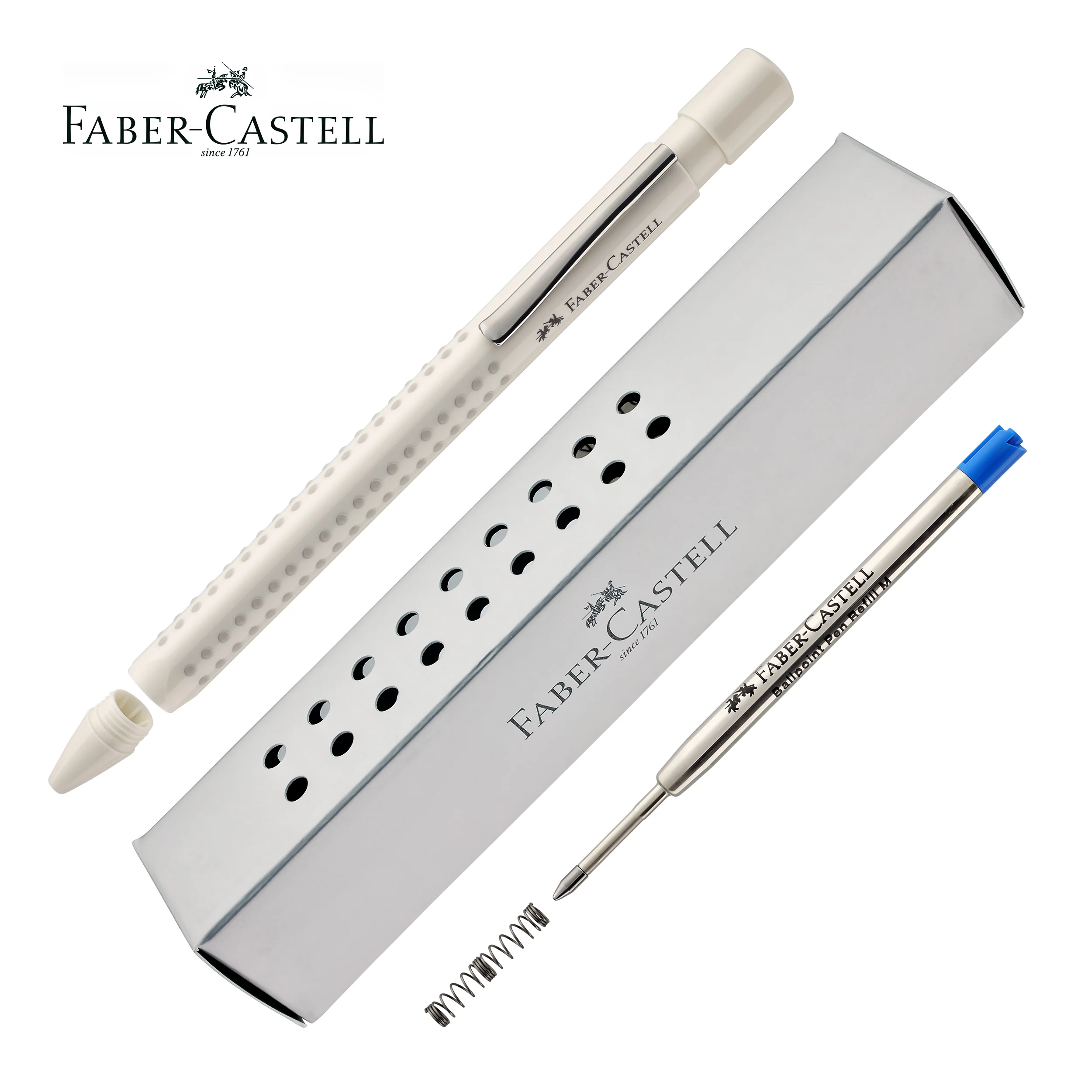 Faber-Castell Grip Harmony Ballpoint Pen in Coconut Milk - Image 4