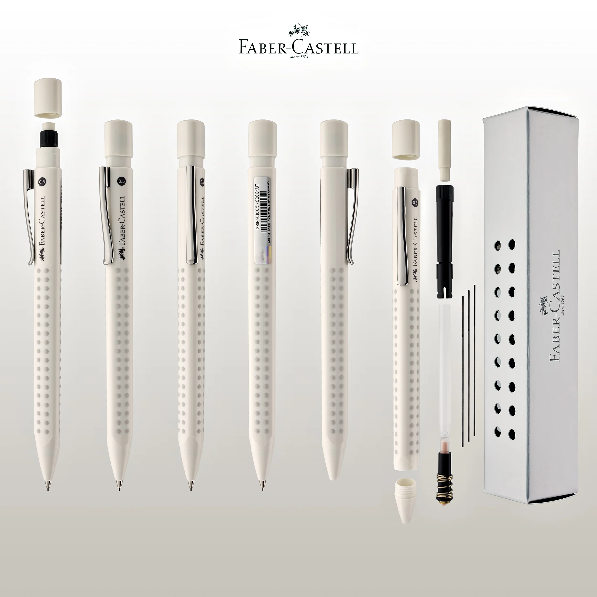 Faber-Castell Grip Harmony Mechanical Pencil in Coconut Milk - 0.5 mm - Image 5