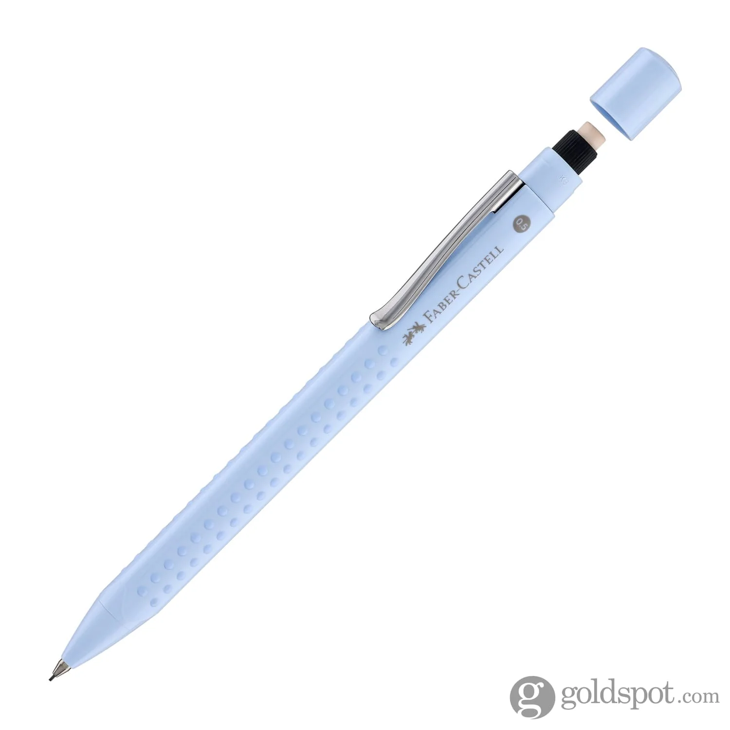 Faber-Castell Grip Mechanical Pencil in Sky Blue - 0.5mm - Image 2