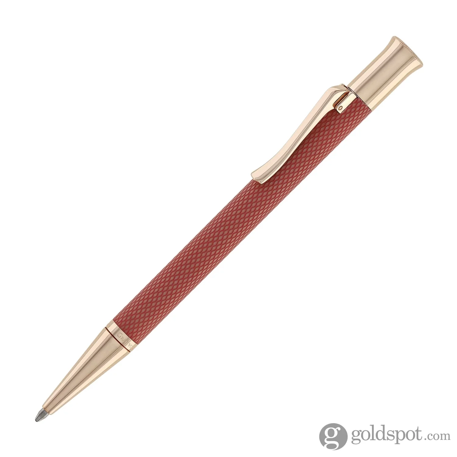 Faber-Castell Guilloche Ballpoint Pen in Rose - Image 2
