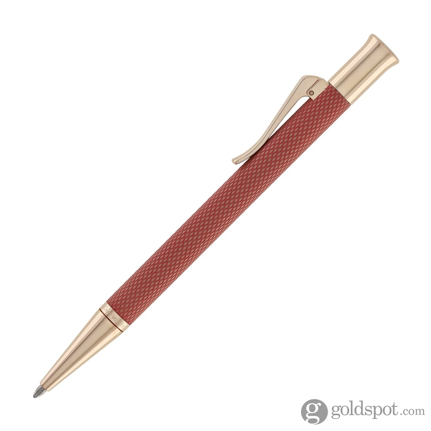 Faber-Castell Guilloche Ballpoint Pen in Rose - Image 3