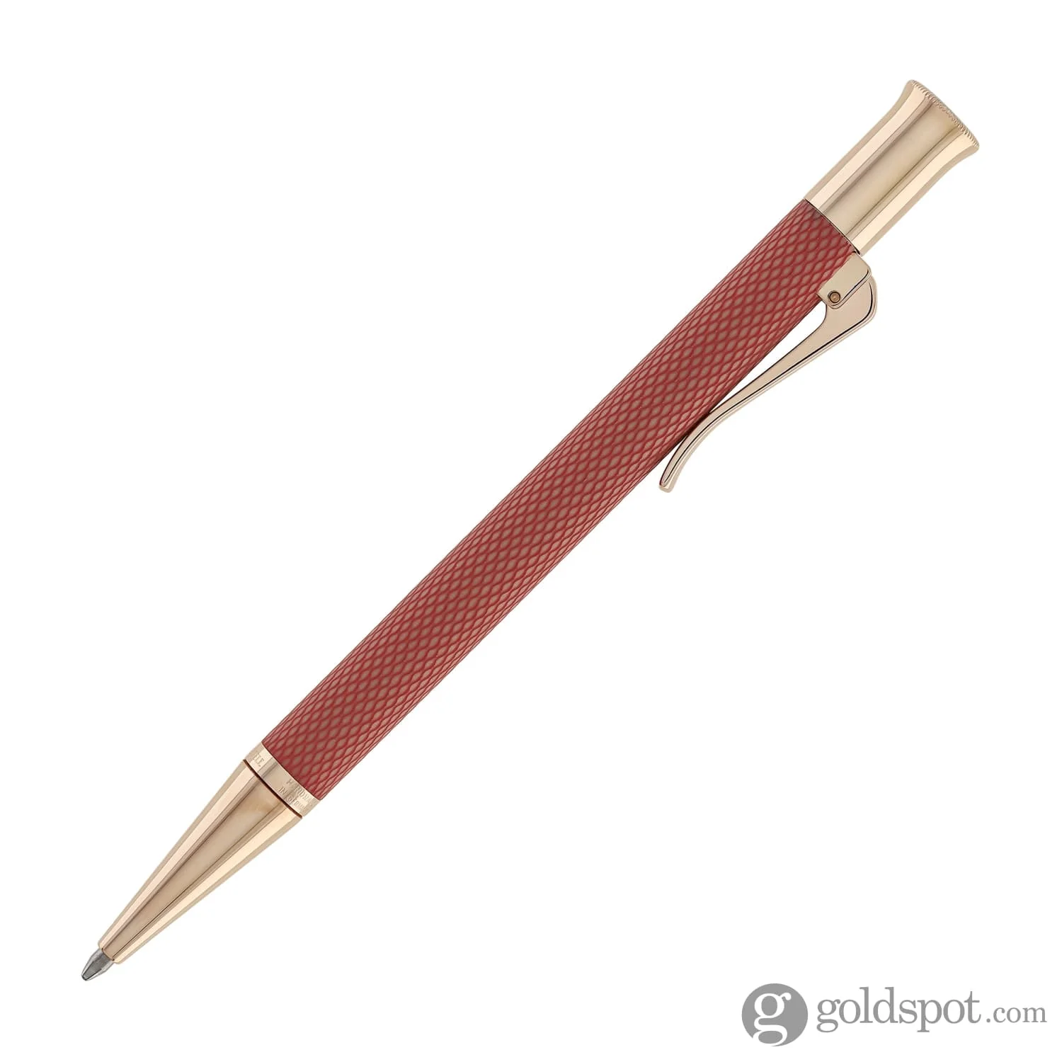Faber-Castell Guilloche Ballpoint Pen in Rose - Image 4