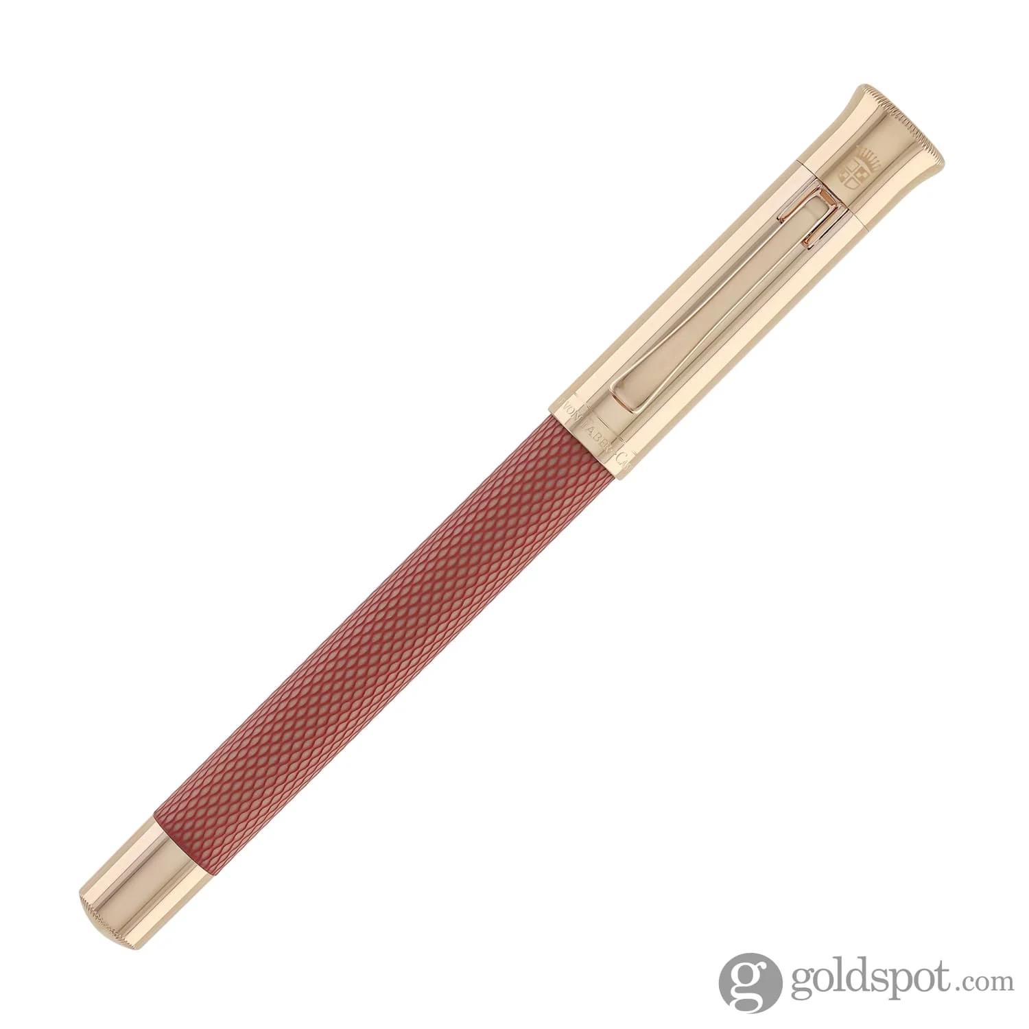 Faber-Castell Guilloche Fountain Pen in Rose - Image 2