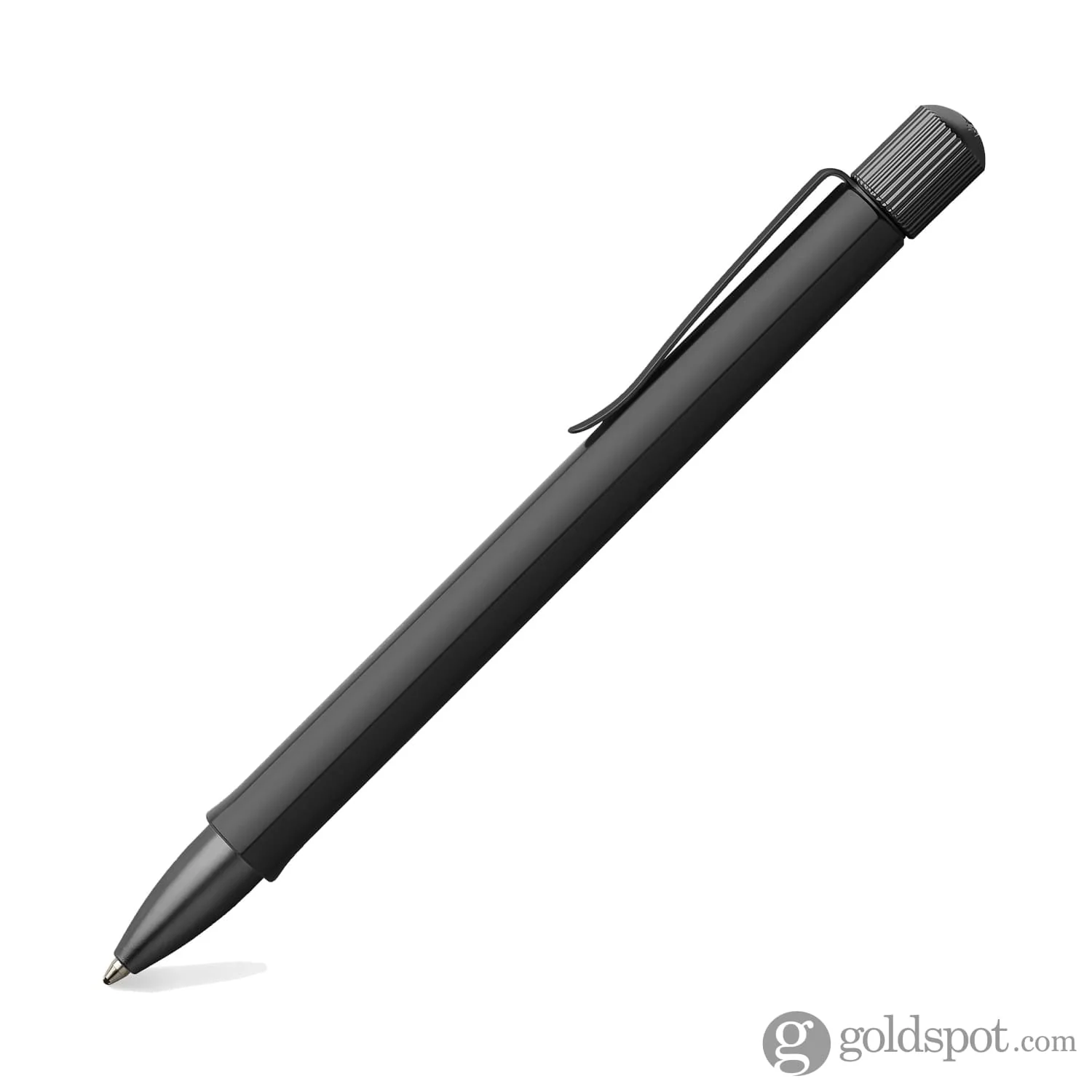 Faber-Castell Hexo Ballpoint Pen in Matte Black - Image 2