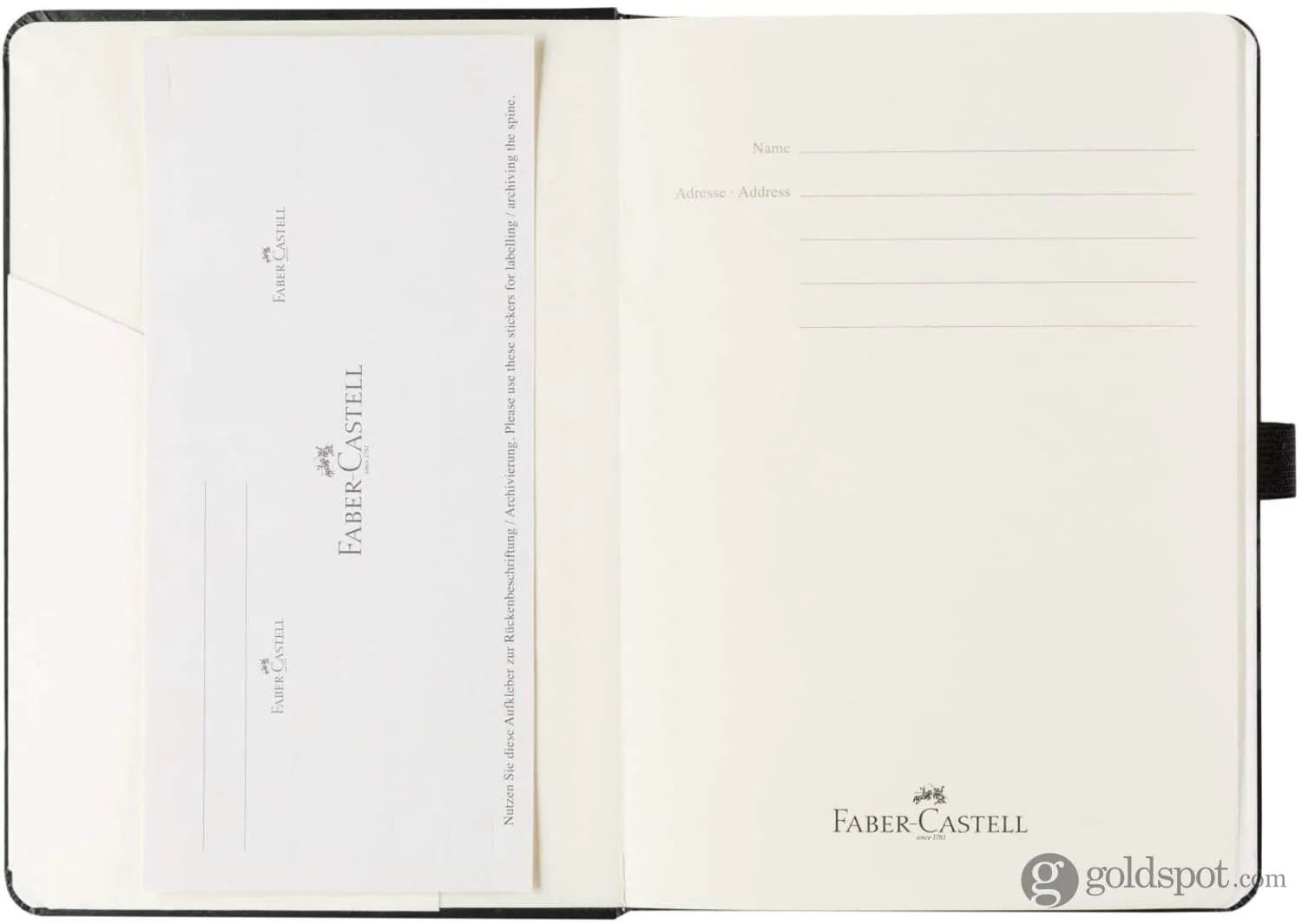 Faber-Castell Notebook in Black - A5 - Image 3