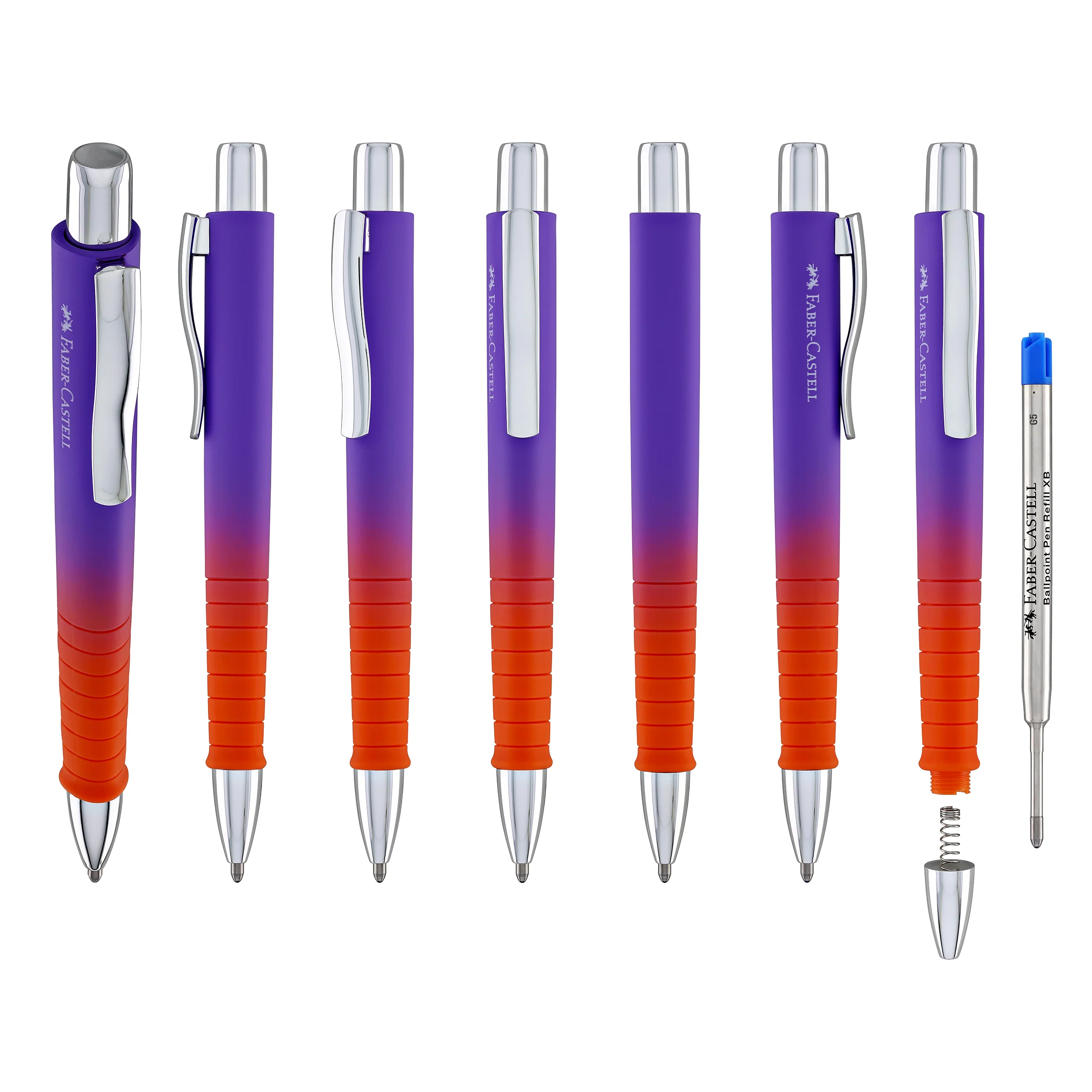 Faber-Castell Poly Flow Ballpoint Pen in Punchy Melon - Image 7
