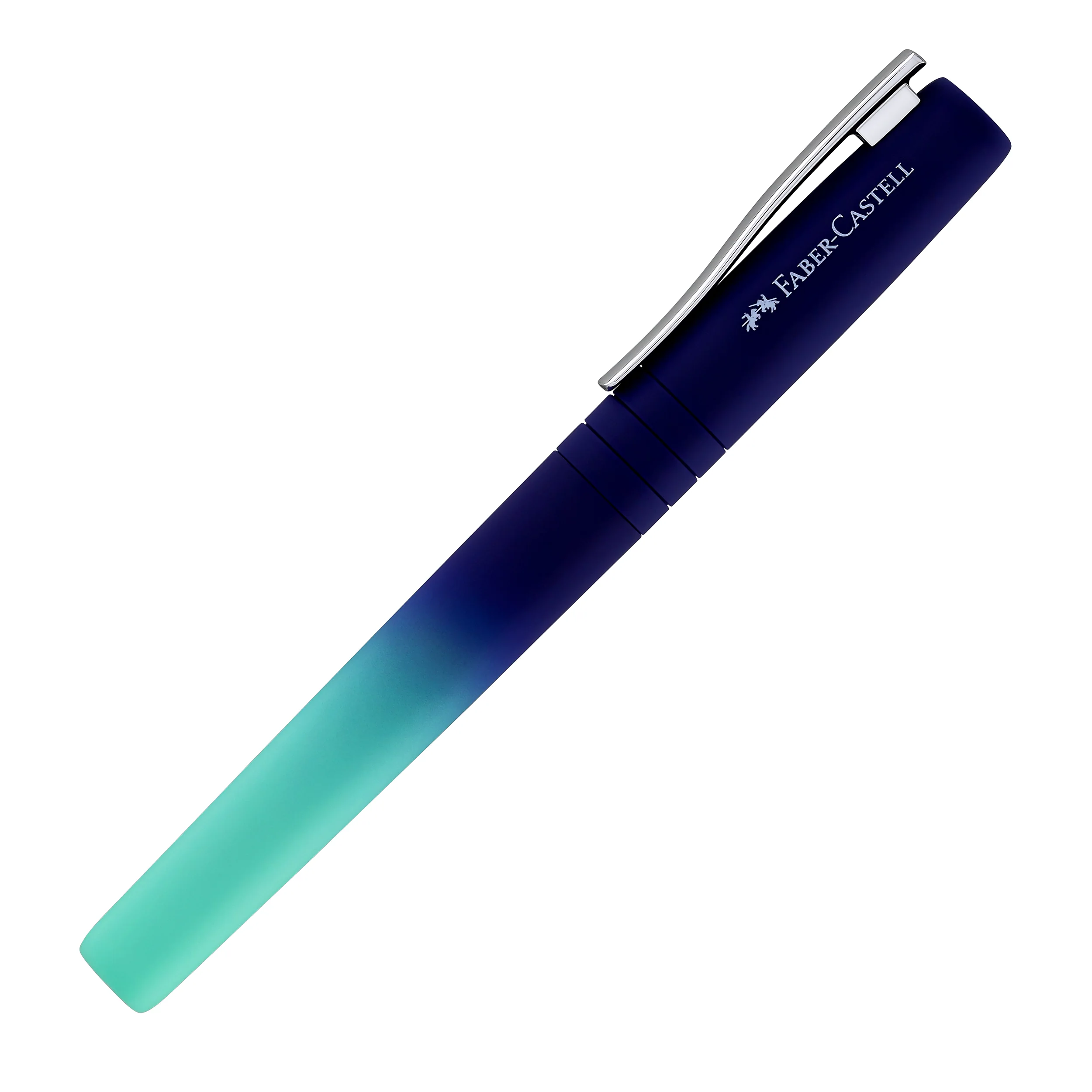 Faber-Castell Poly Flow Fountain Pen in Buzzing Blue - Image 6