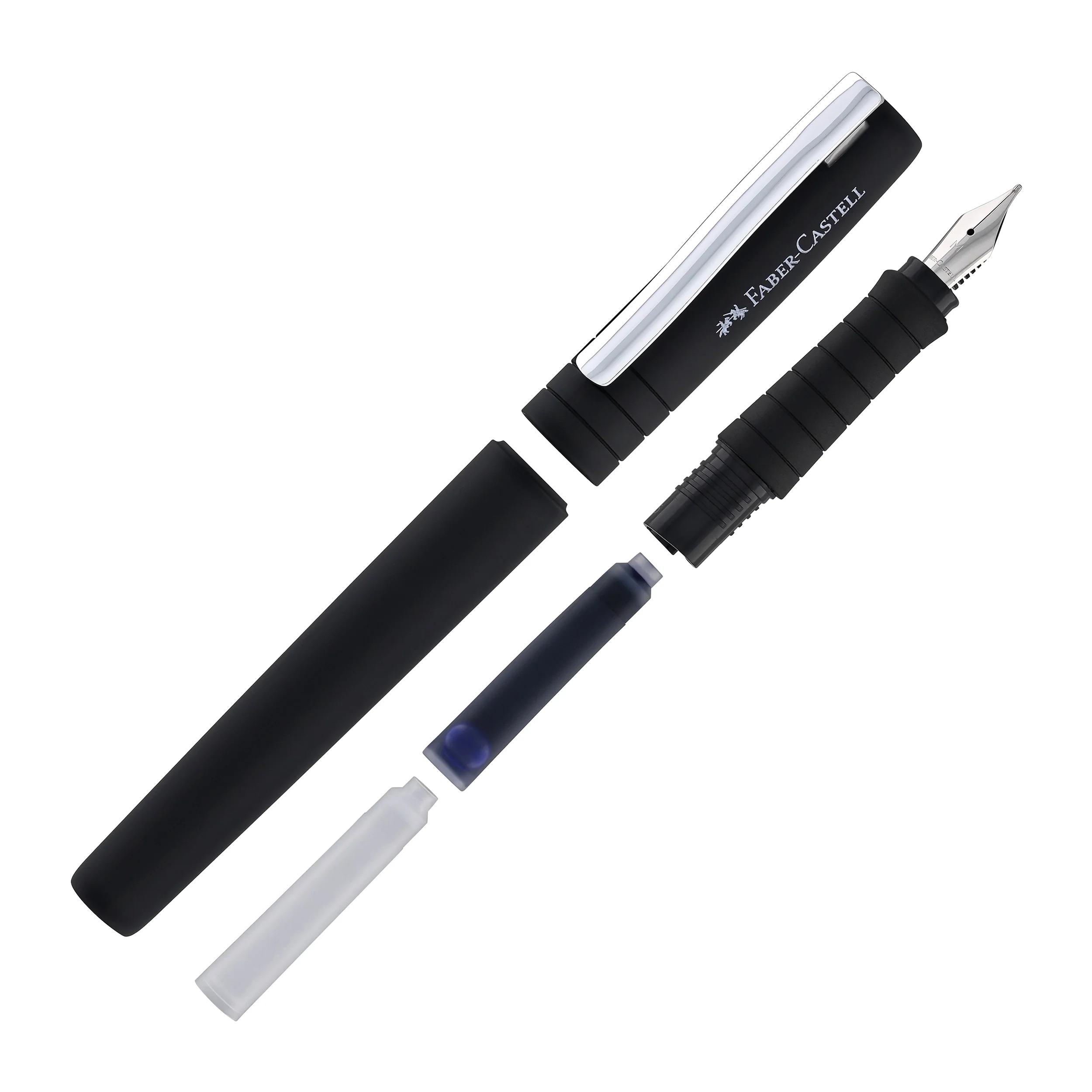Faber-Castell Poly Fountain Pen in Black - Image 8
