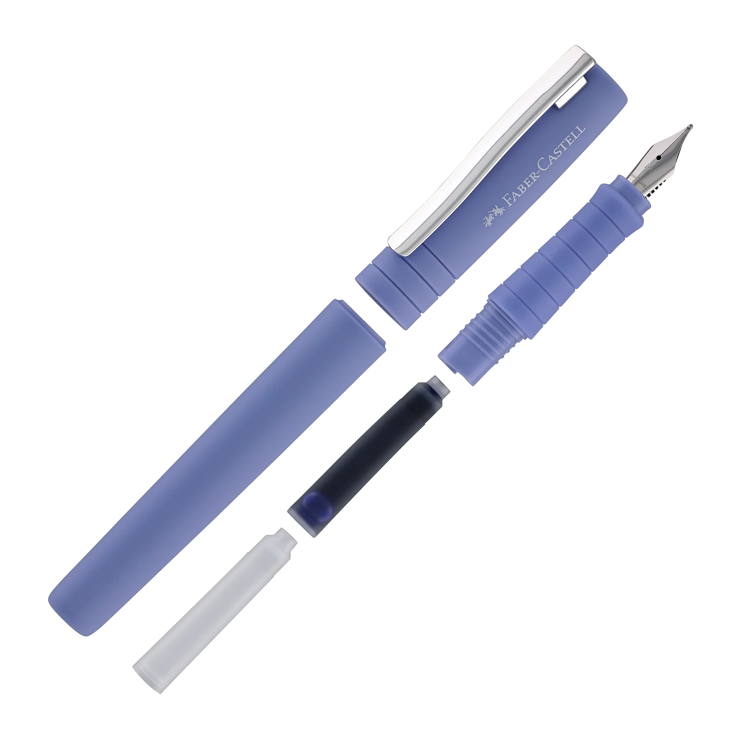 Faber-Castell Poly Fountain Pen in Pale Iris - Image 8