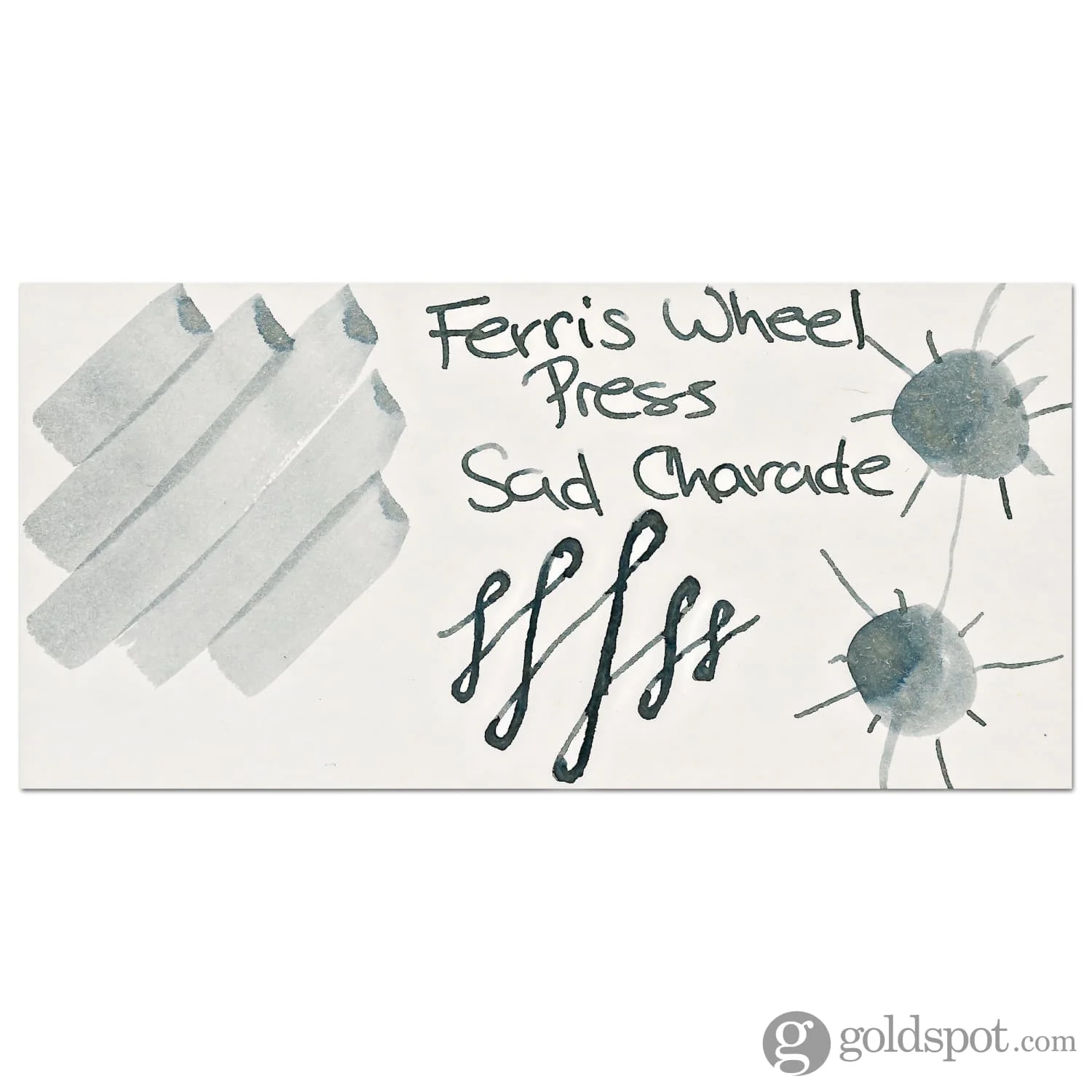 Ferris Wheel Press Bottle Ink in The Sad Charade - 38 mL - Image 2