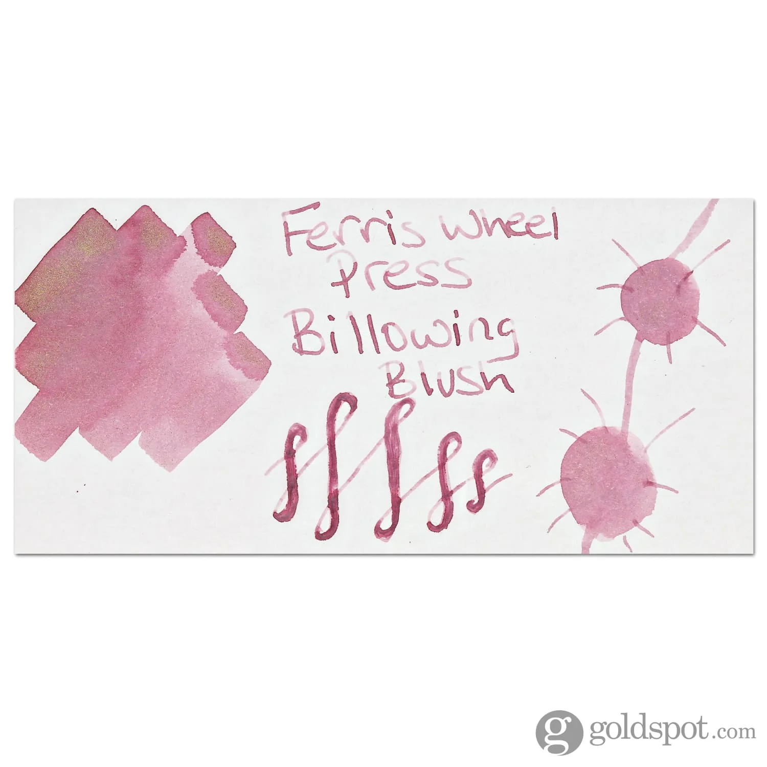 Ferris Wheel Press Bottled Ink in Billowing Blush - 20 mL - Image 2