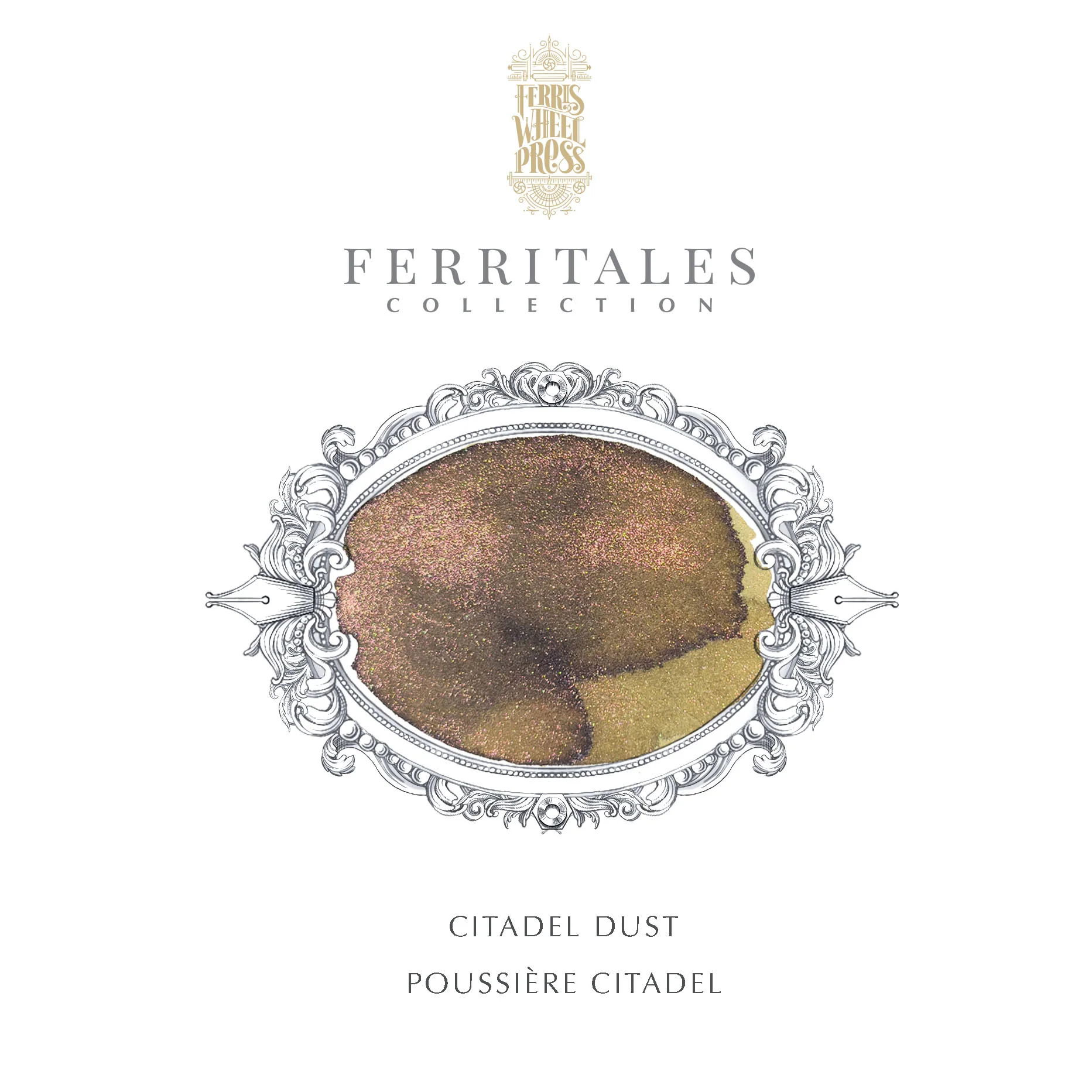Ferris Wheel Press Bottled Ink in Citadel Dust - Image 2