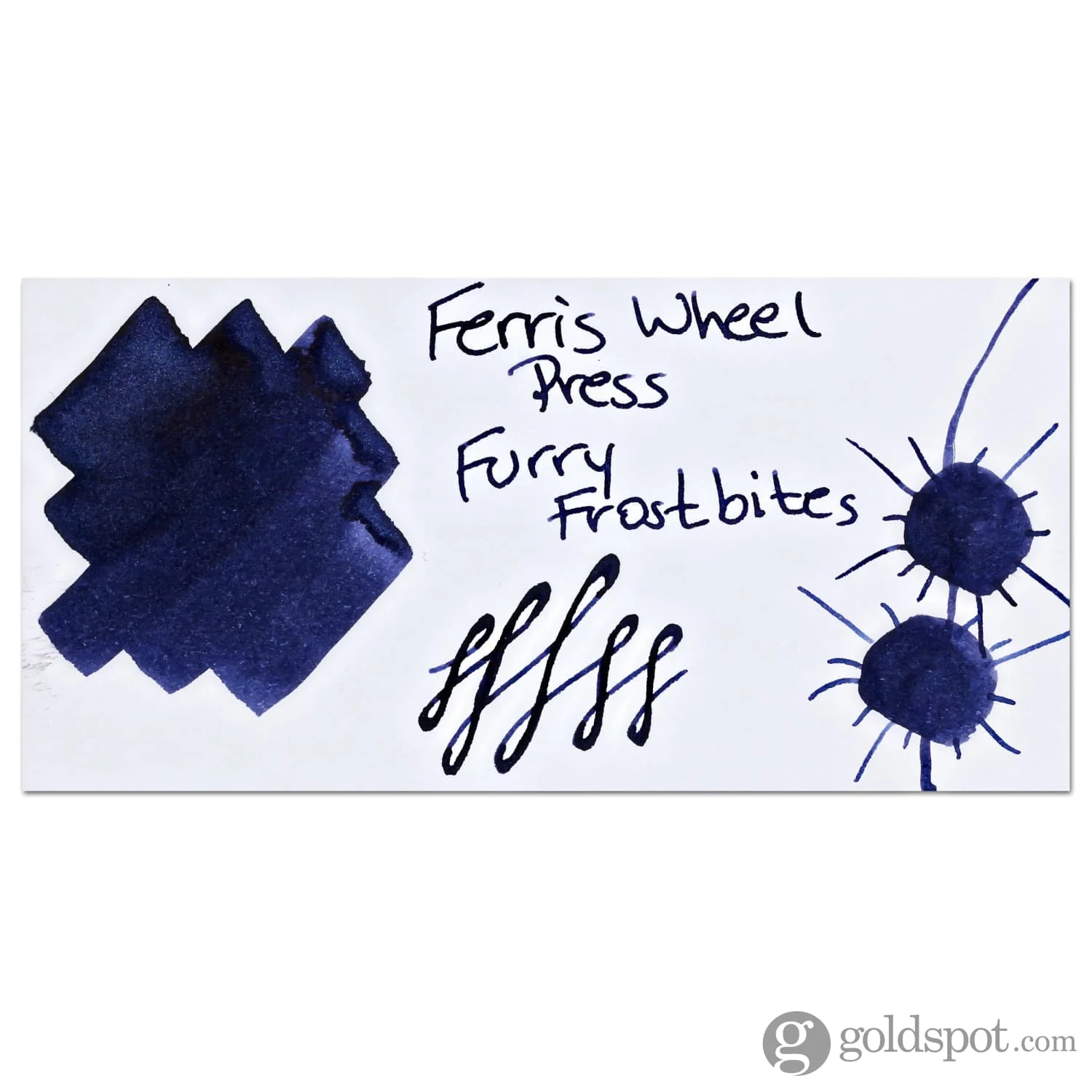 Ferris Wheel Press Bottled Ink in Furry Frostbites - Image 2