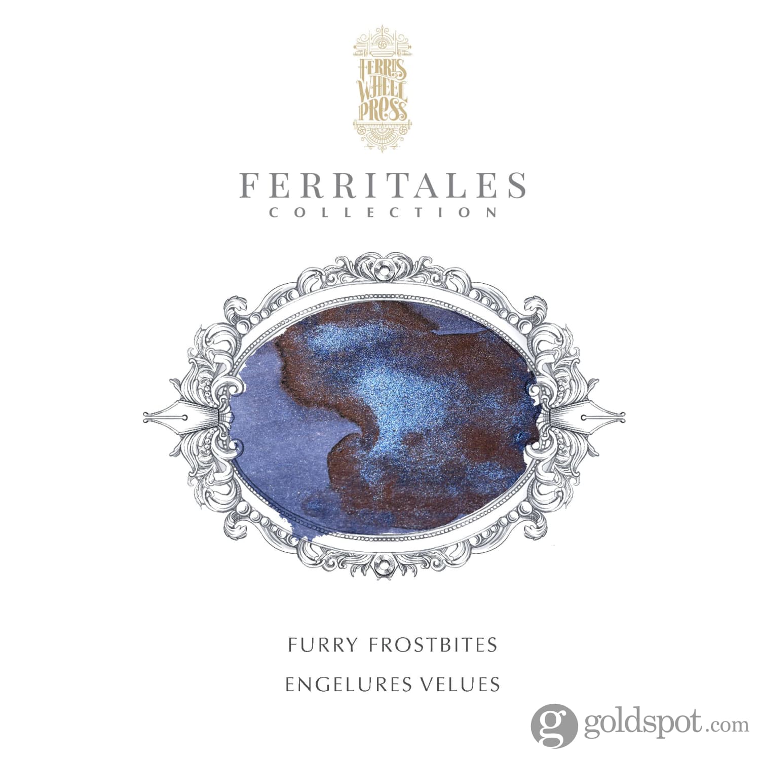 Ferris Wheel Press Bottled Ink in Furry Frostbites - Image 4