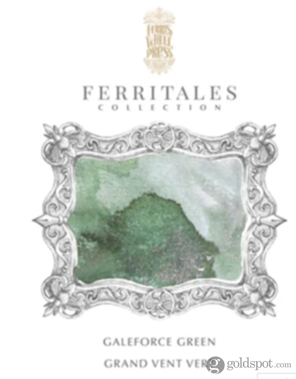 Ferris Wheel Press Bottled Ink in Galeforce Green - 20mL - Image 4