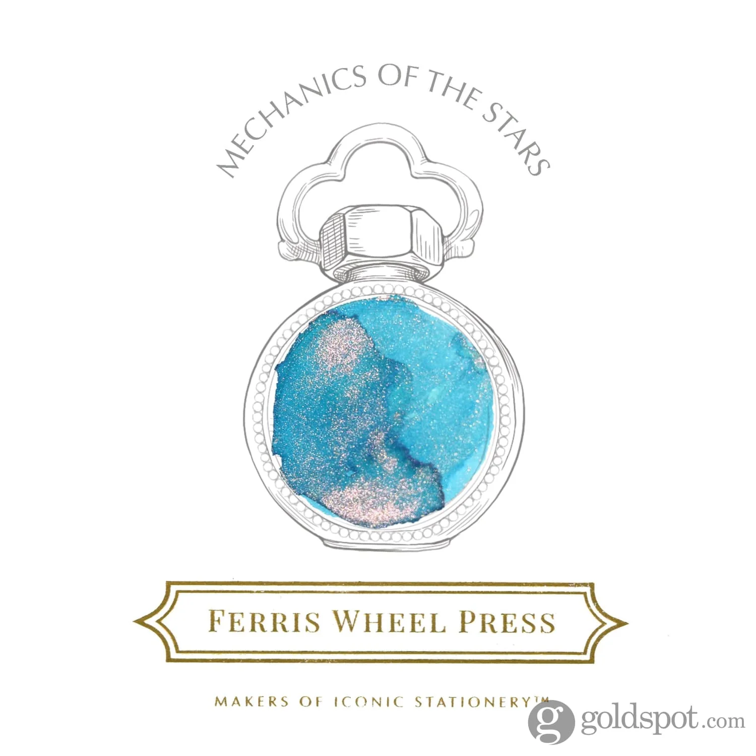 Ferris Wheel Press Bottled Ink in Mechanics of the Stars - Image 4