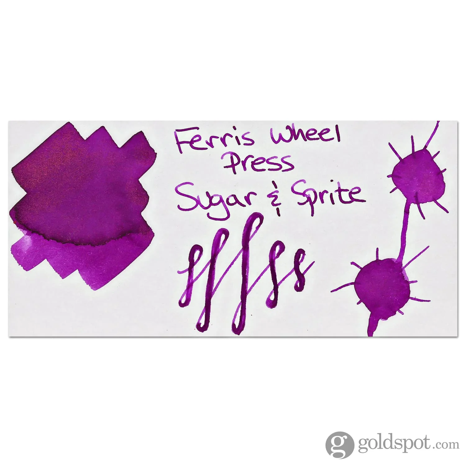 Ferris Wheel Press Sugar and Spite Bottled Ink - 20 mL - Image 2