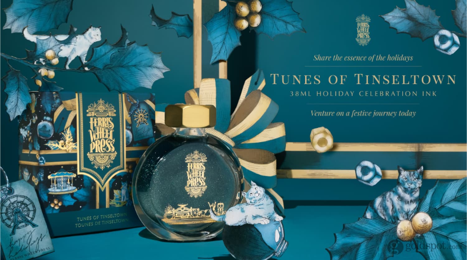Ferris Wheel Press Bottled Ink in Tunes of Tinseltown - 38 mL - Image 3
