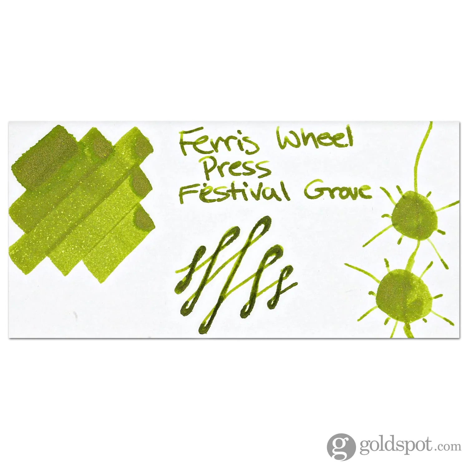 Ferris Wheel Press Bottled Ink Pot in Festival Grove -10mL - Image 2