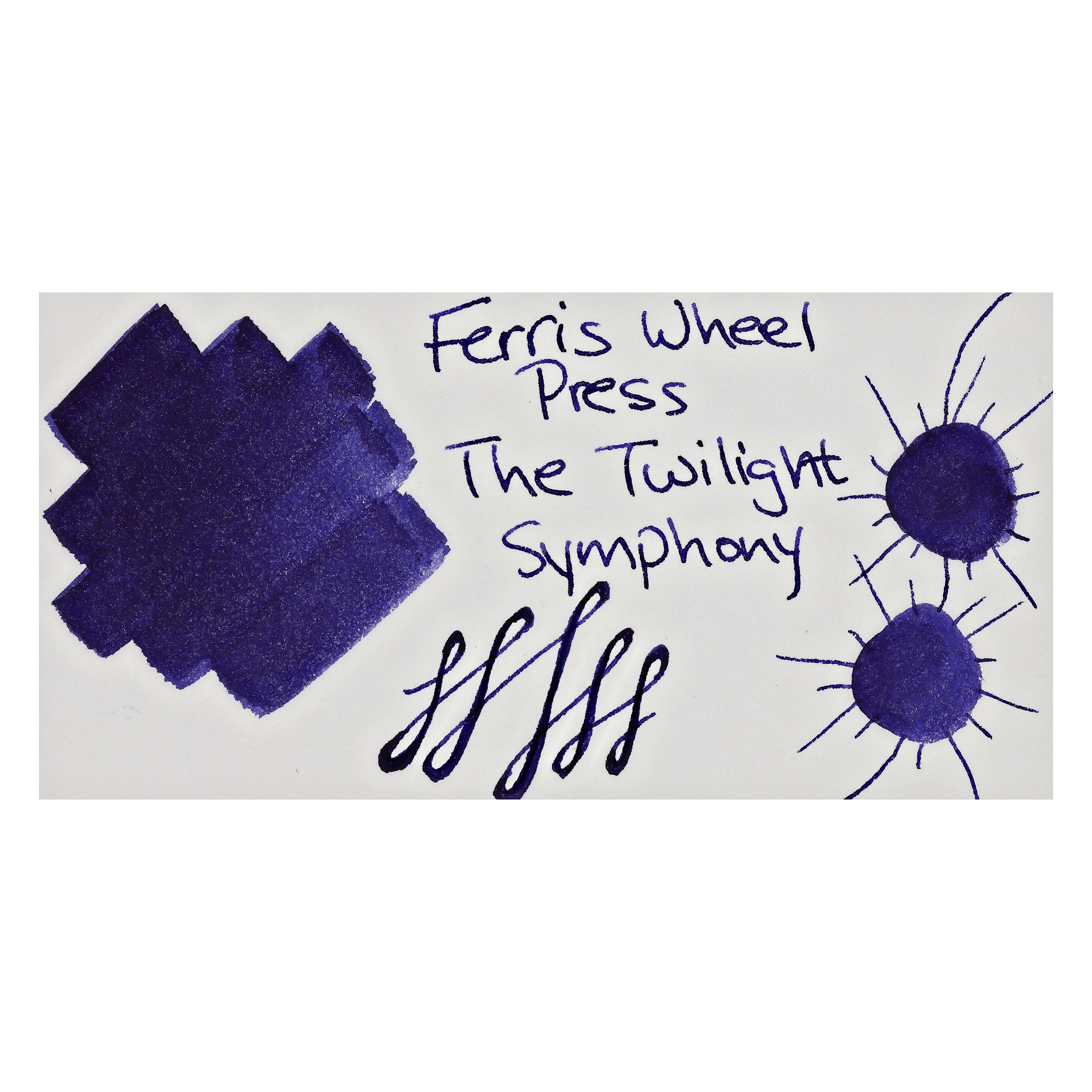 Ferris Wheel Press Fountain Pen Ink in Twilight Symphony - 20mL - Limited Edition - Image 2