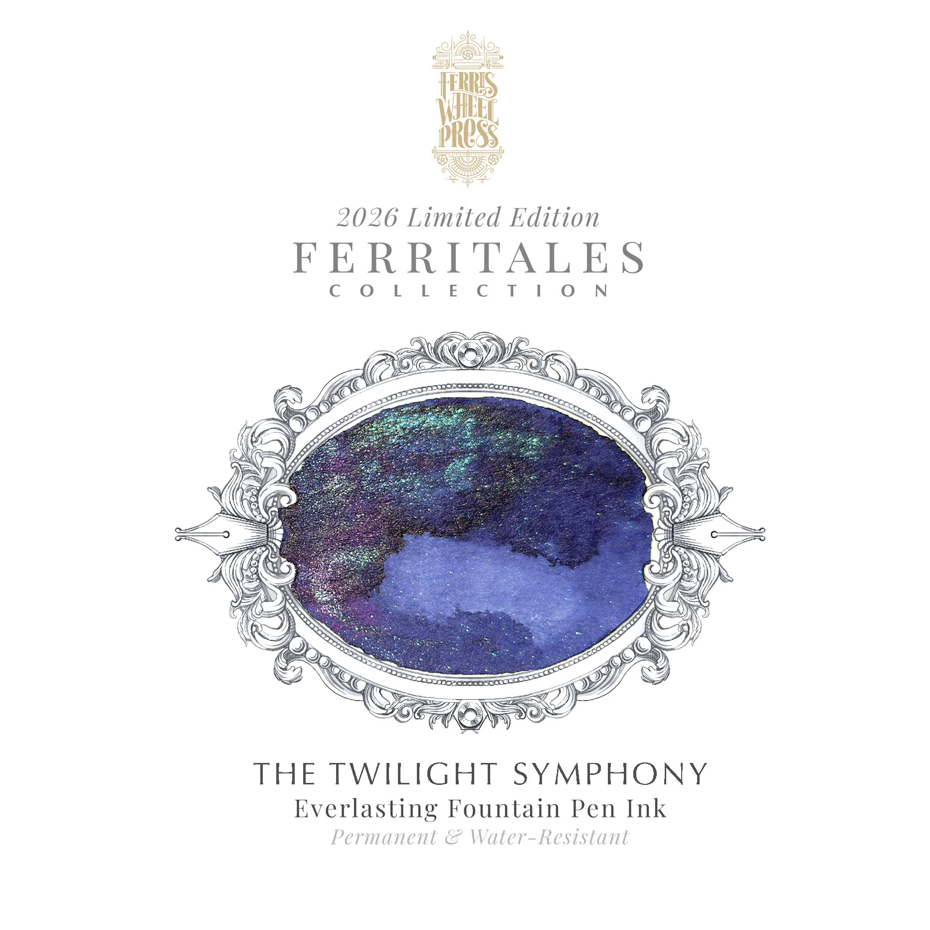 Ferris Wheel Press Fountain Pen Ink in Twilight Symphony - 20mL - Limited Edition - Image 4