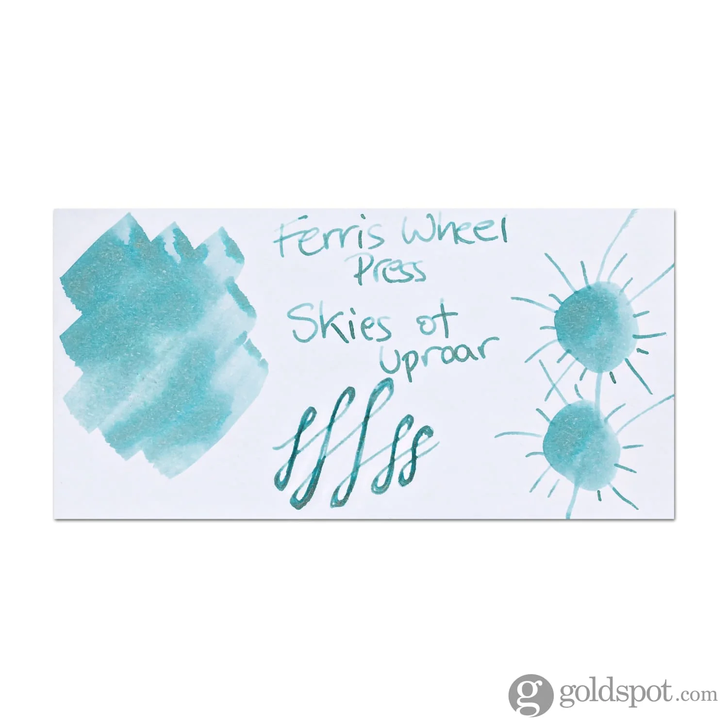 Ferris Wheel Press in Skies of Uproar Shimmer Bottled Ink - 10 mL - Image 2