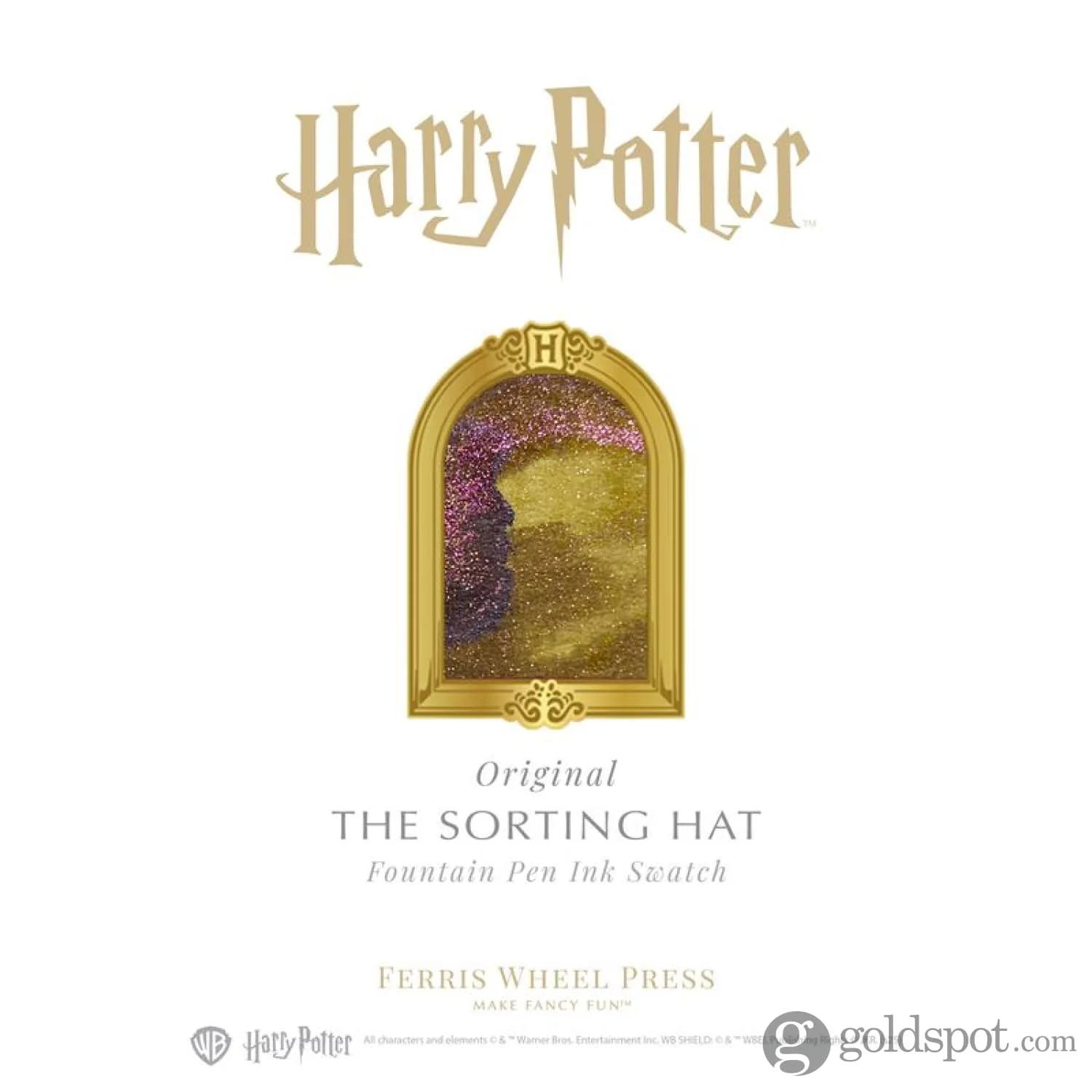 Ferris Wheel Press x Harry Potter Bottled Ink in The Sorting Hat - 38 mL - Image 4