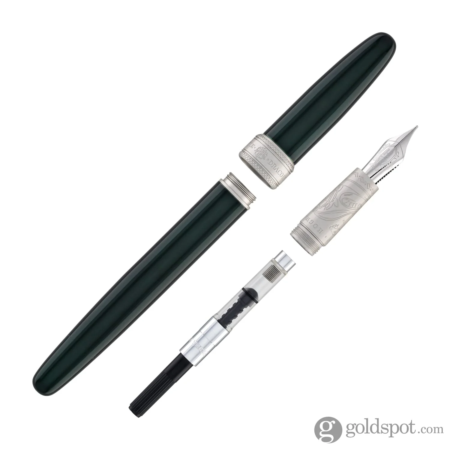 Ferris Wheel Press x Harry Potter Joule Fountain Pen in Slytherin - Image 6