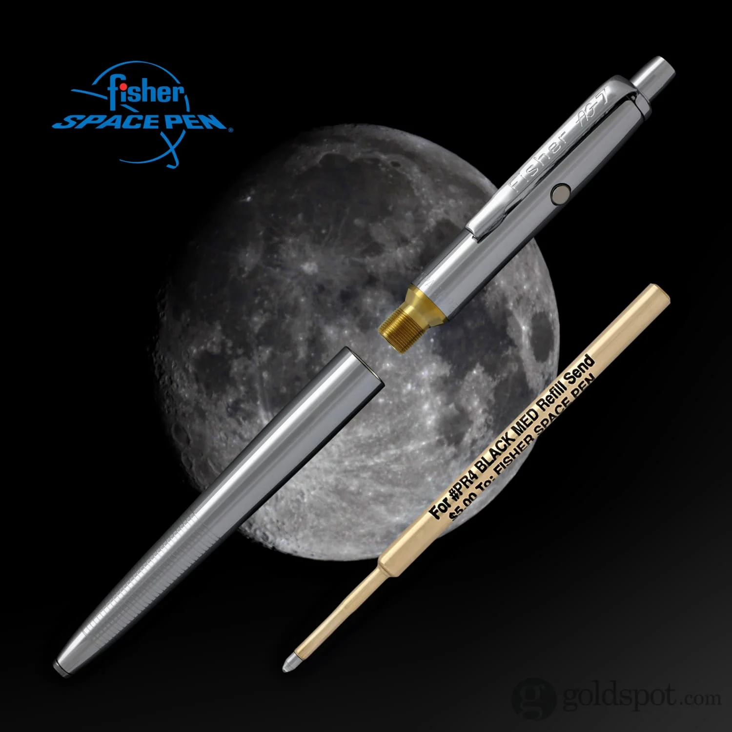 Fisher Space Pen Astronaut Original Ballpoint in Chrome - Image 5