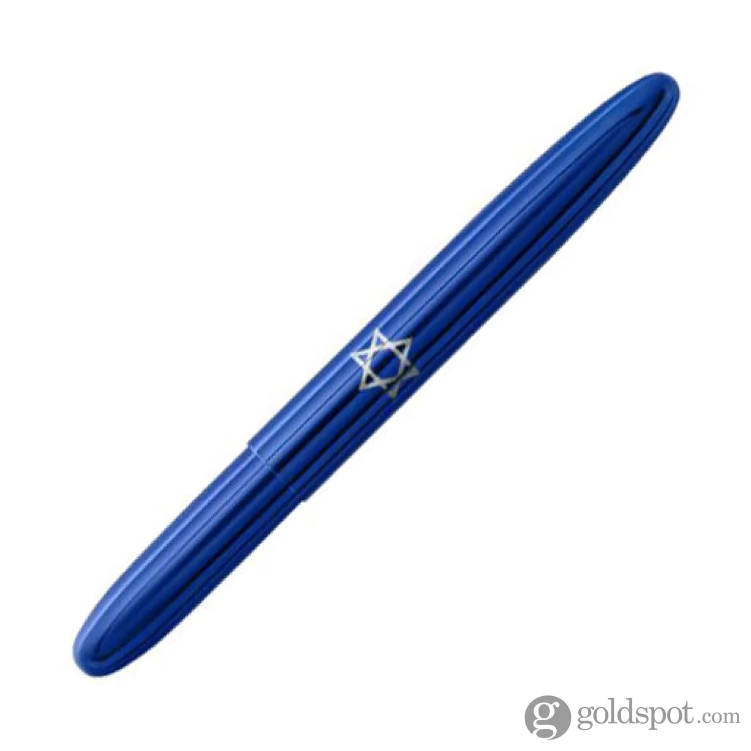 Fisher Bullet Ballpoint Space Pen in Blue Moon - Star of David - Image 2