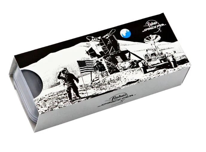Fisher Bullet Ballpoint Space Pen in Blue Moon - Star of David - Image 4