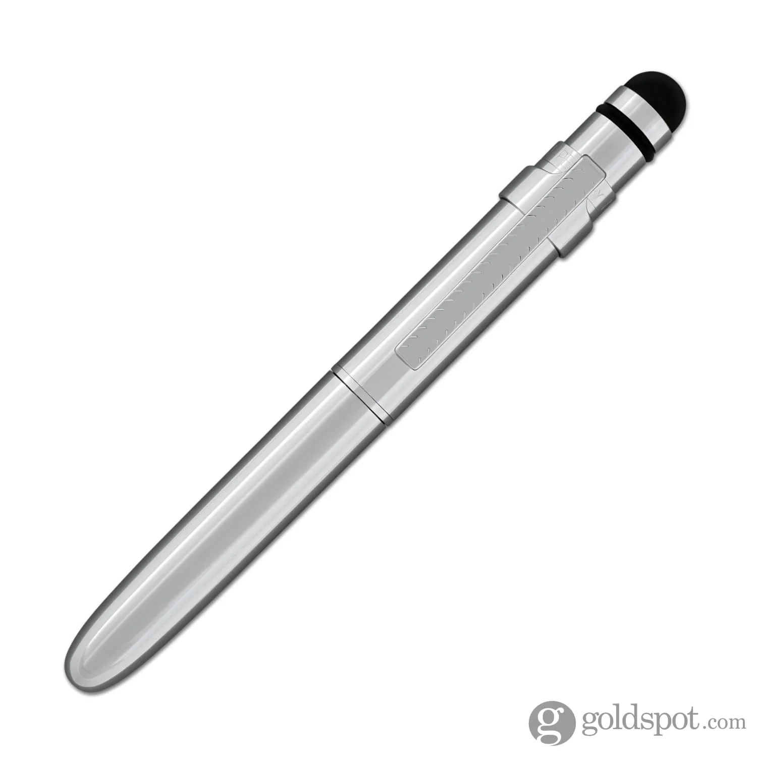 Fisher Space Pen Bullet Grip Ballpoint Pen with Stylus & Clip in Chrome - Image 4