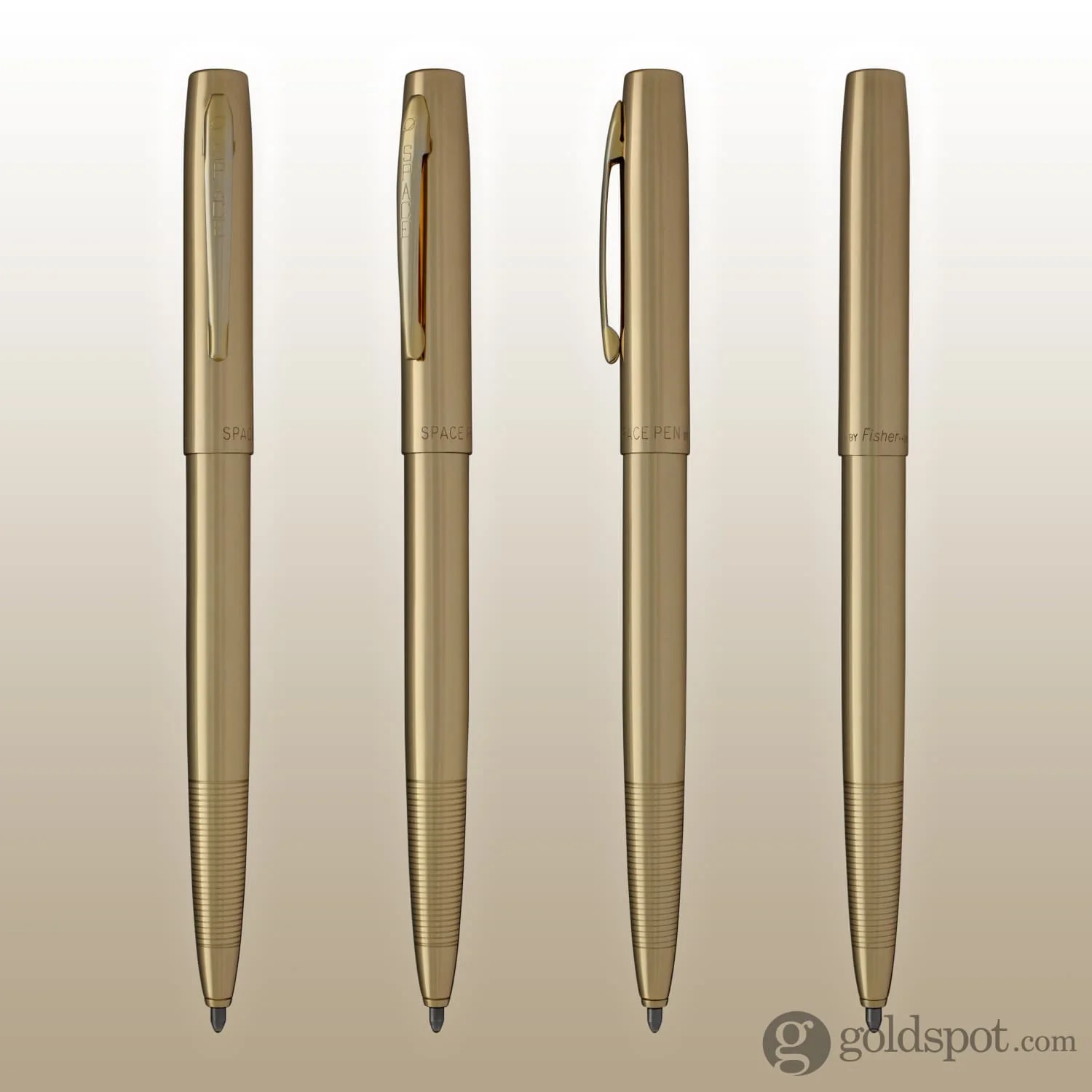 Fisher Space Pen Cap-O-Matic Ballpoint Pen in Lacquered Brass - Image 5