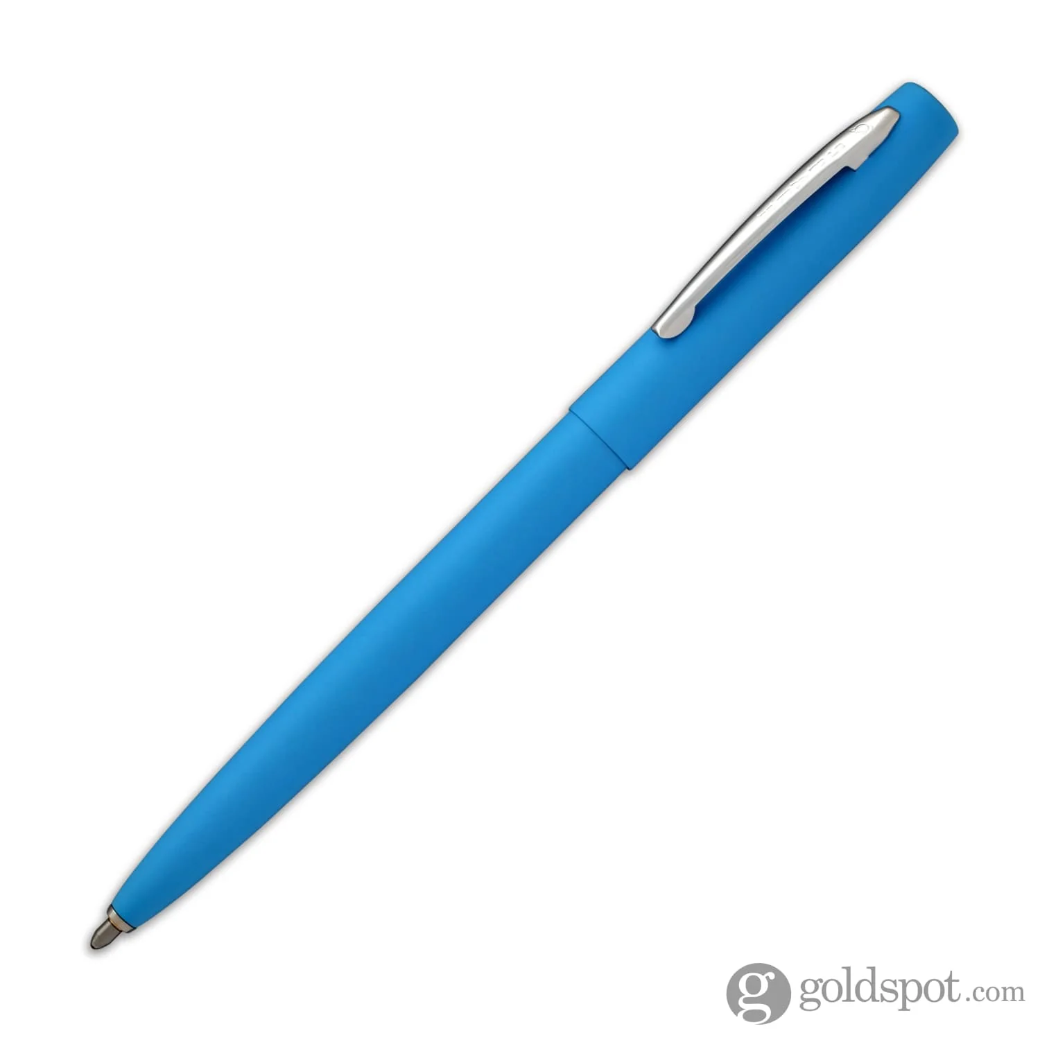 Fisher Space Pen Cap-O-Matic Specialized Ballpoint Pen Powder Coated in Matte Blue - Image 2