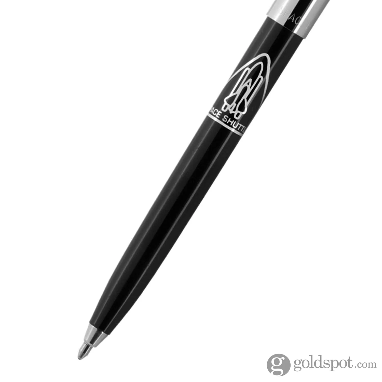 Fisher Space Cap-O-Matic Ballpoint Pen in Black with Shuttle Imprint - Image 2