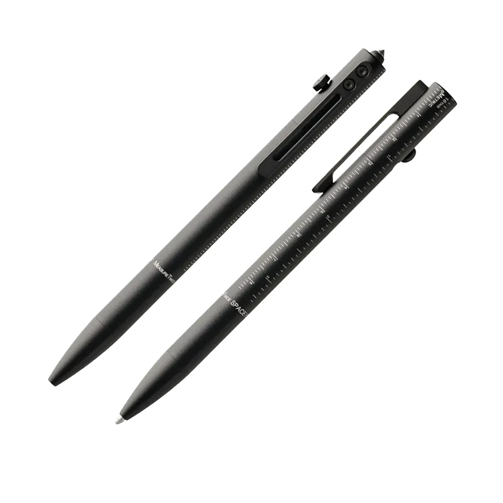 Fisher Measure Twice Tactical Bolt-Action Space Pen with Glass Breaker Tip - Image 2