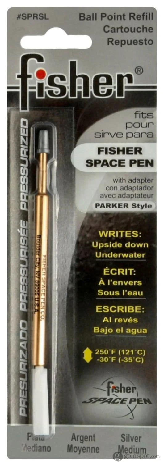 Fisher Space Universal Ballpoint Pen Refill in Silver - Medium Point - Image 3