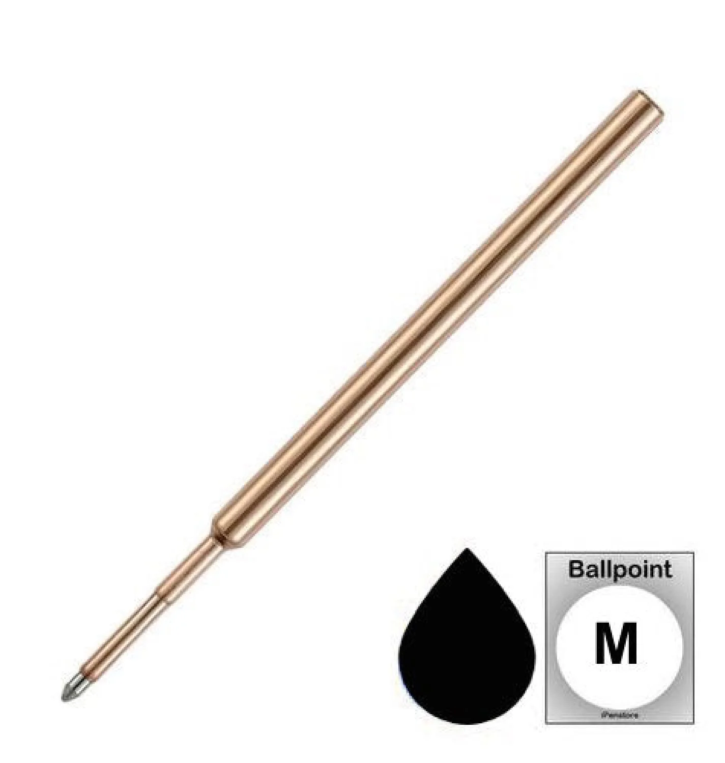 Fisher Space Ballpoint Pen Refill in Black