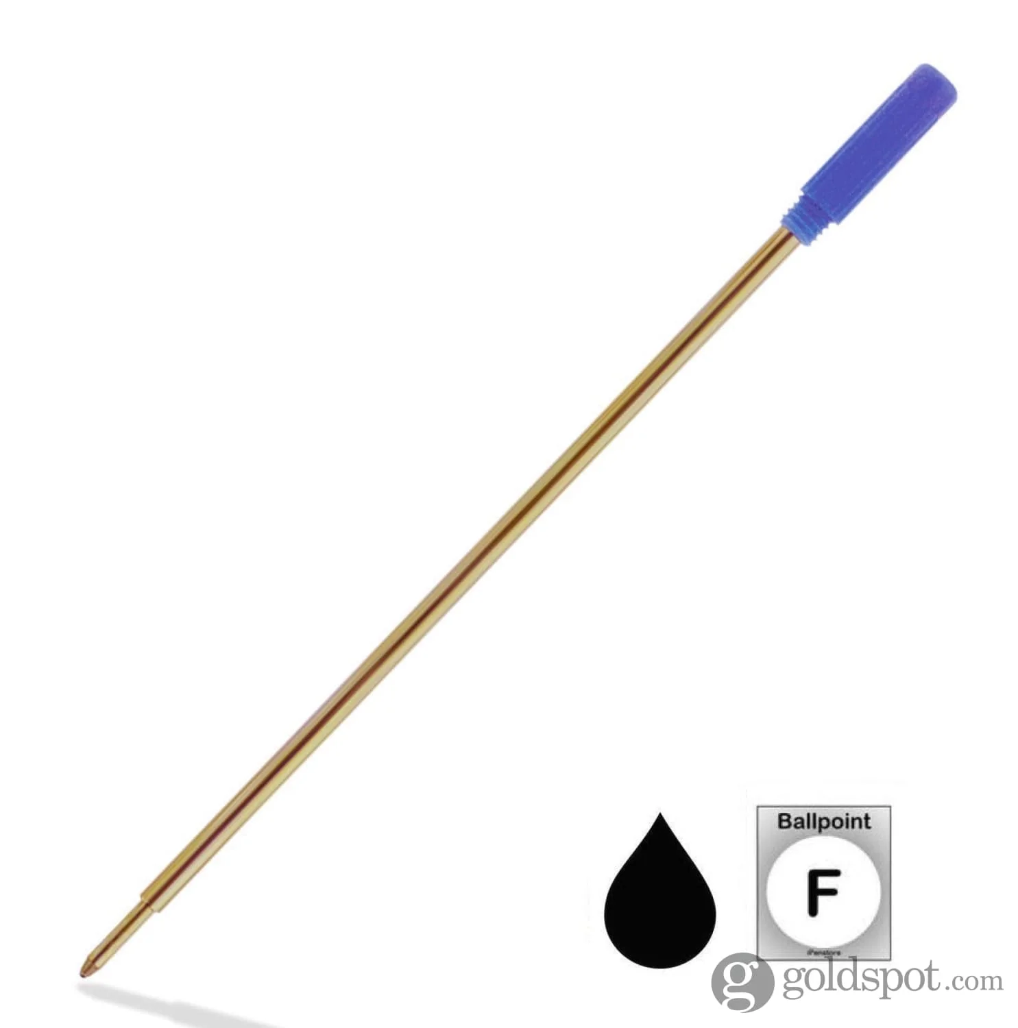 Fisher Space Ballpoint Pen Refill in Black for Cross - Image 2